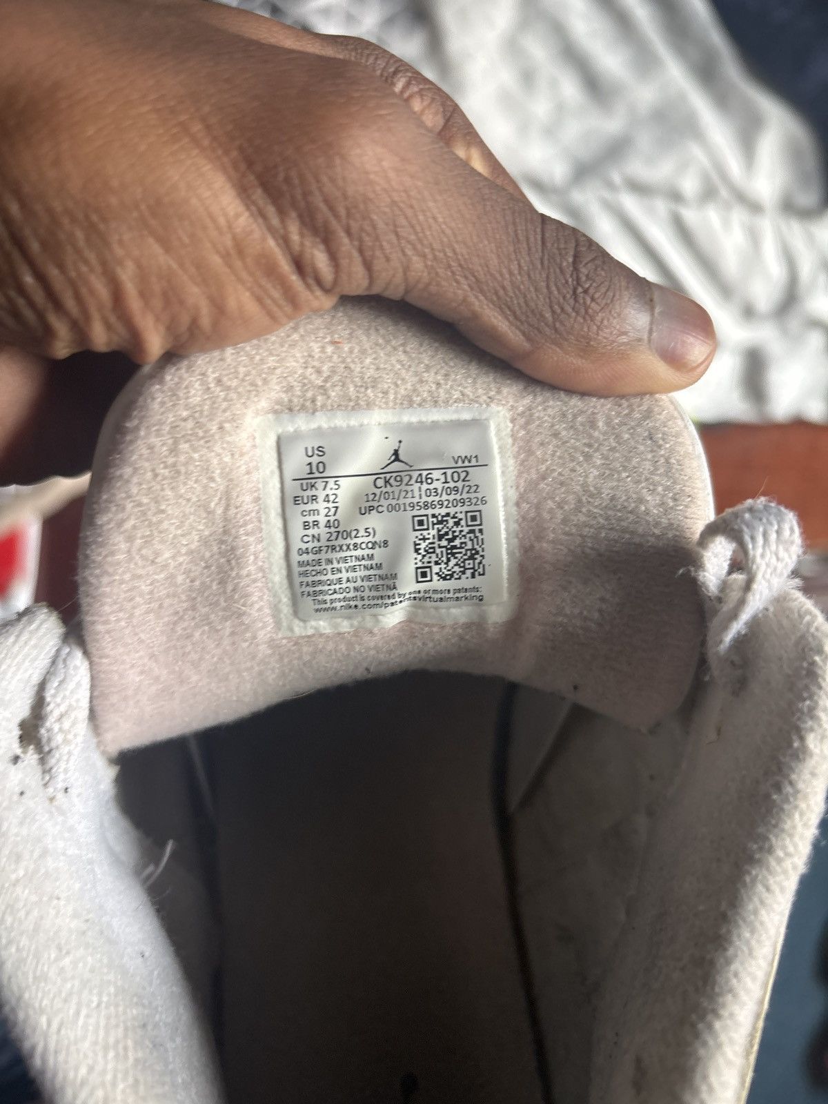 Nike Pink Air Jordan 3’s Size US 10 / IT 40 - 5 Thumbnail