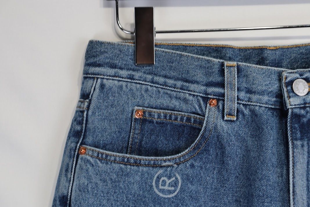 Martine Rose o1rshd1 Denim Jeans in Blue Size US 34 / EU 50 - 2 Thumbnail