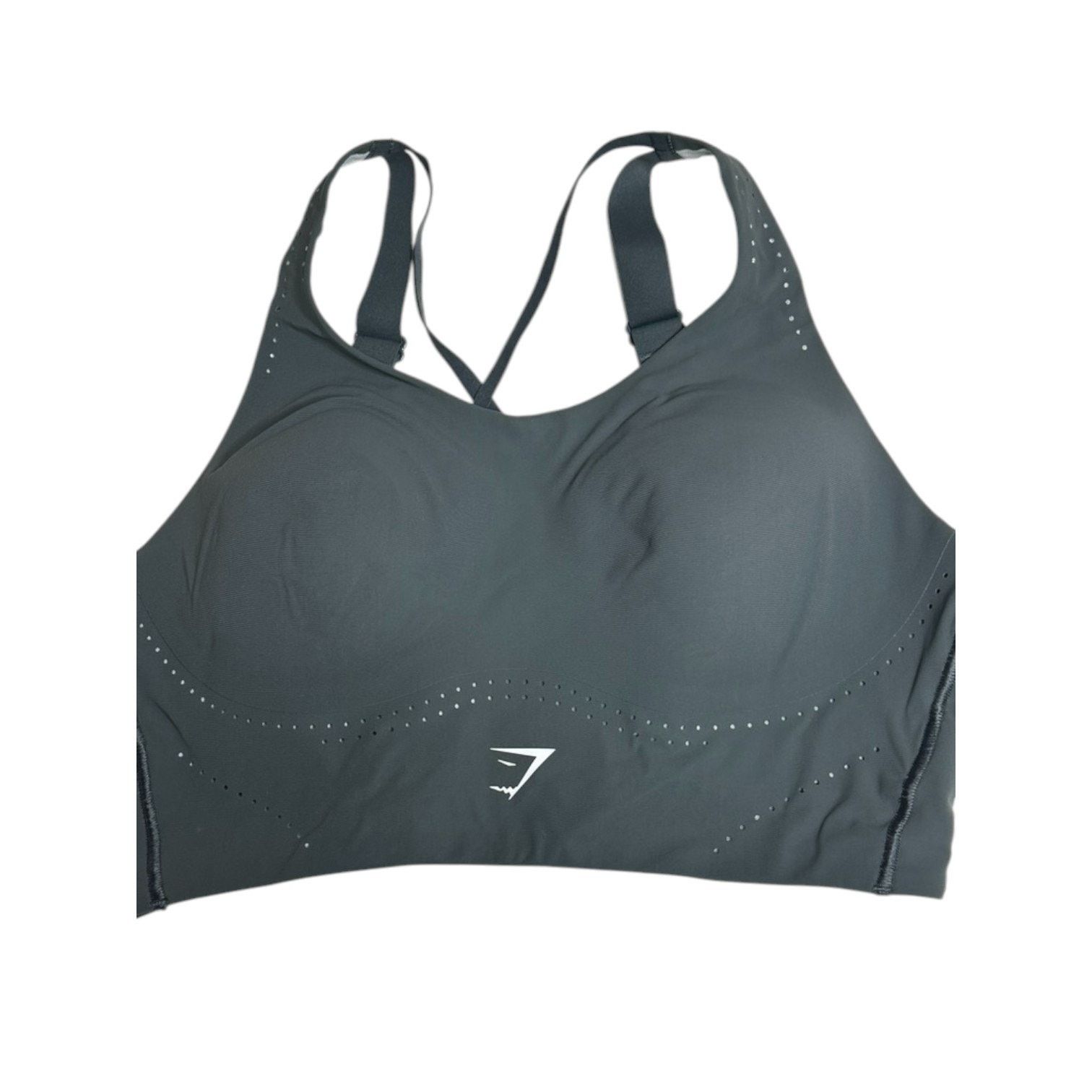 Gymshark Gymshark Gray Longline Crossback Sports Bra Small NEW Size ONE SIZE - 1 Thumbnail