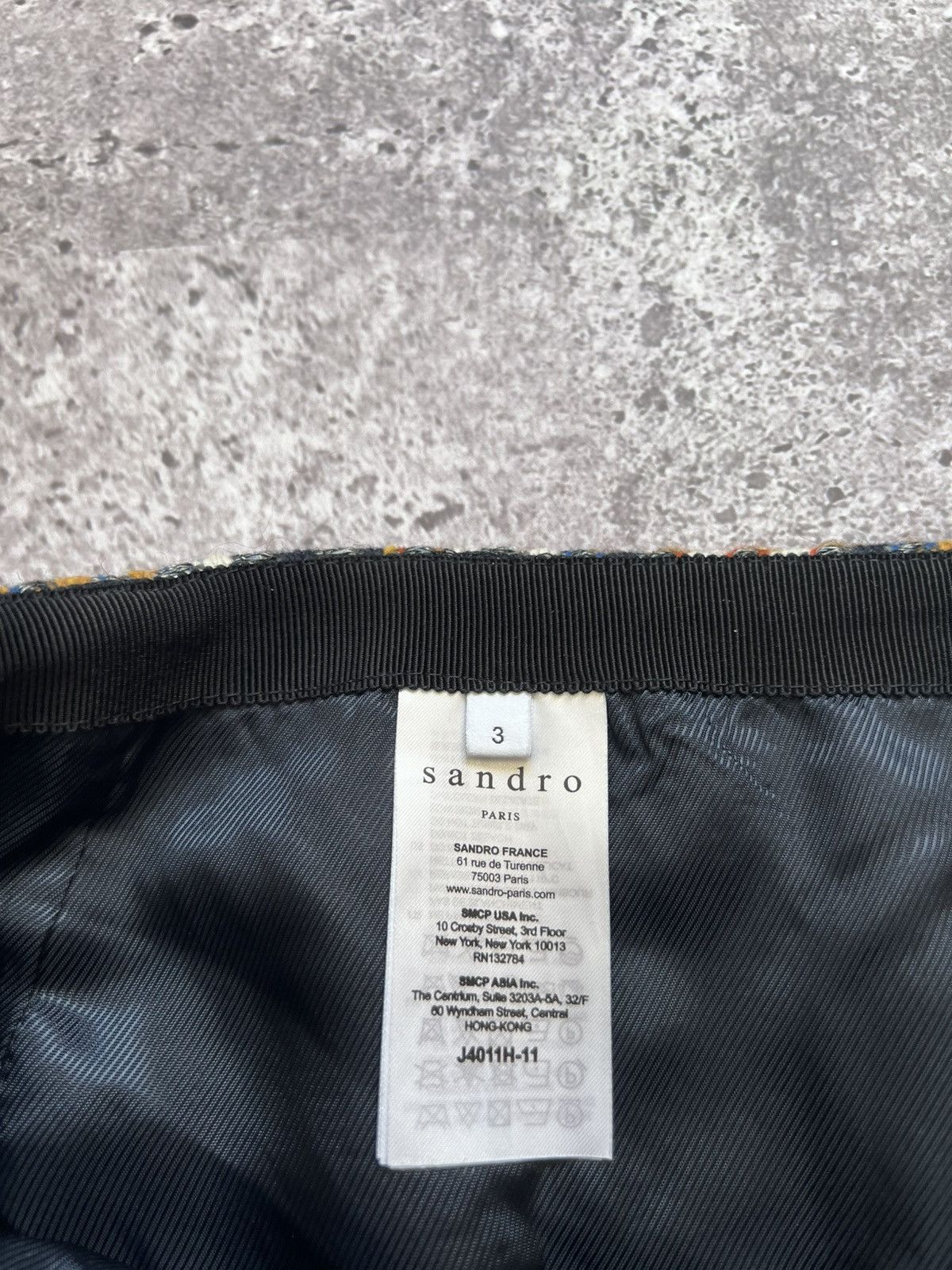 Sandro Sandro Tweed Mini Skirt Multicolor Size 27" / US 4 / IT 40 - 8 Thumbnail