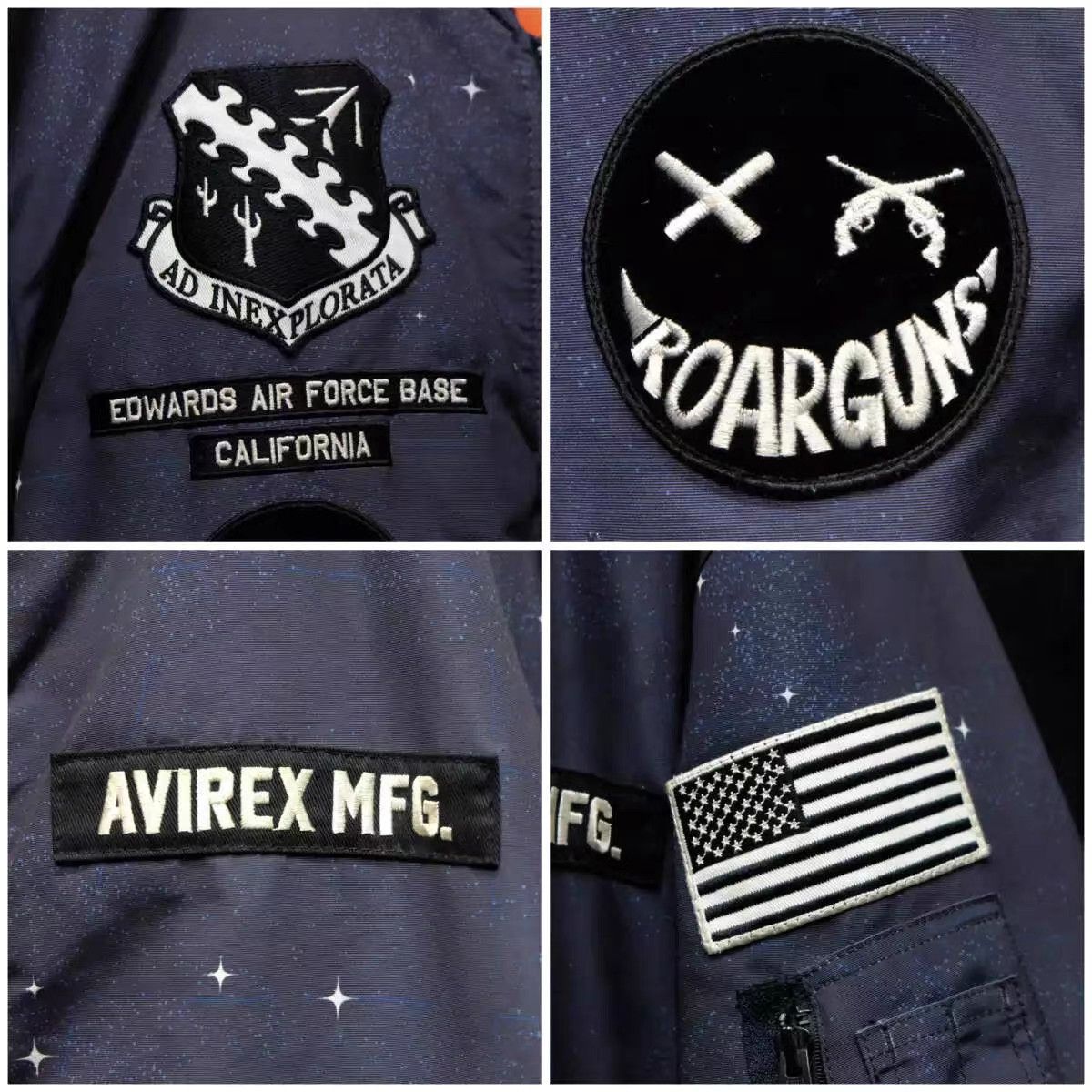 roarguns Roarguns × AVIREX Crystal Double Gun MA-1 Jacket K11 Size US XXL / EU 58 / 5 - 4 Thumbnail