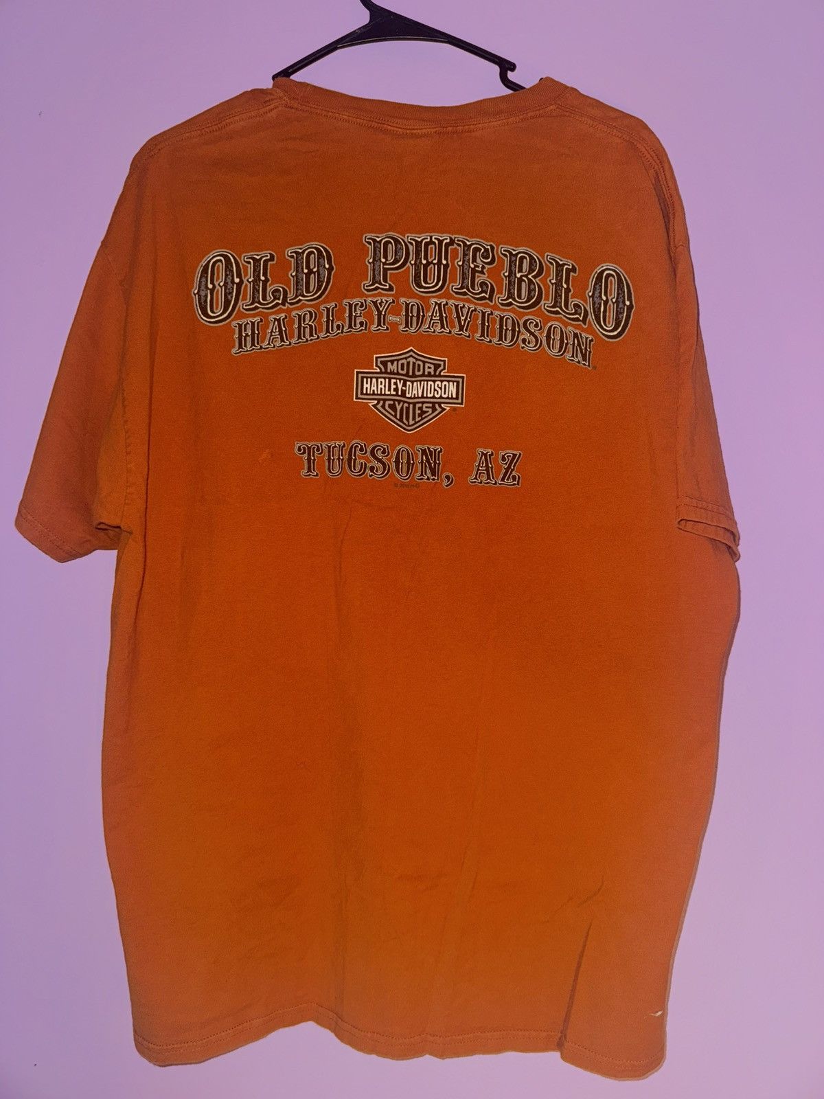Harley Davidson Harley Davidson Vintage old pueblo Tucson AZ Size US XL / EU 56 / 4 - 4 Thumbnail