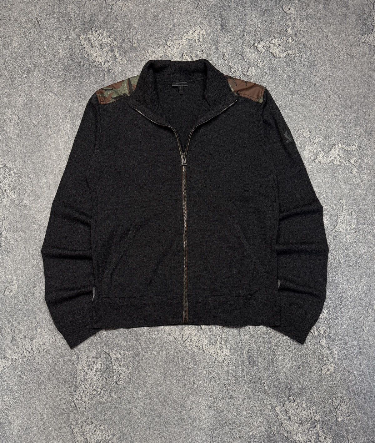 Belstaff Belstaff Zip-Up Sweater Made In Italy L Size US L / EU 52-54 / 3 - 1 Thumbnail