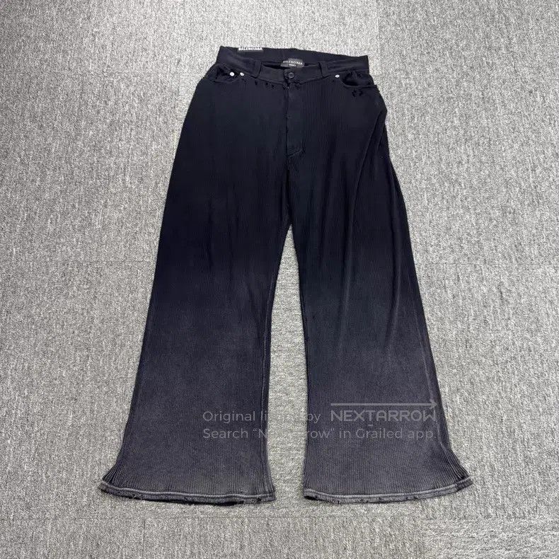 Balenciaga Balenciaga size XS Ombre Wide Leg Pants Size US 27 - 1 Thumbnail