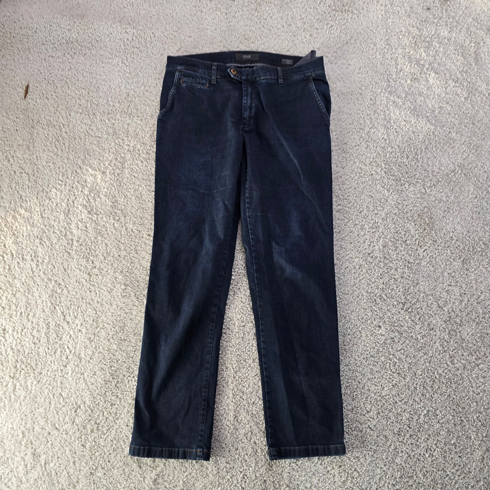 BRAX Brax Feel Good Mens Everest Regular Fit 34 x 32 blue Size US 34 / EU 50 - 2 Thumbnail