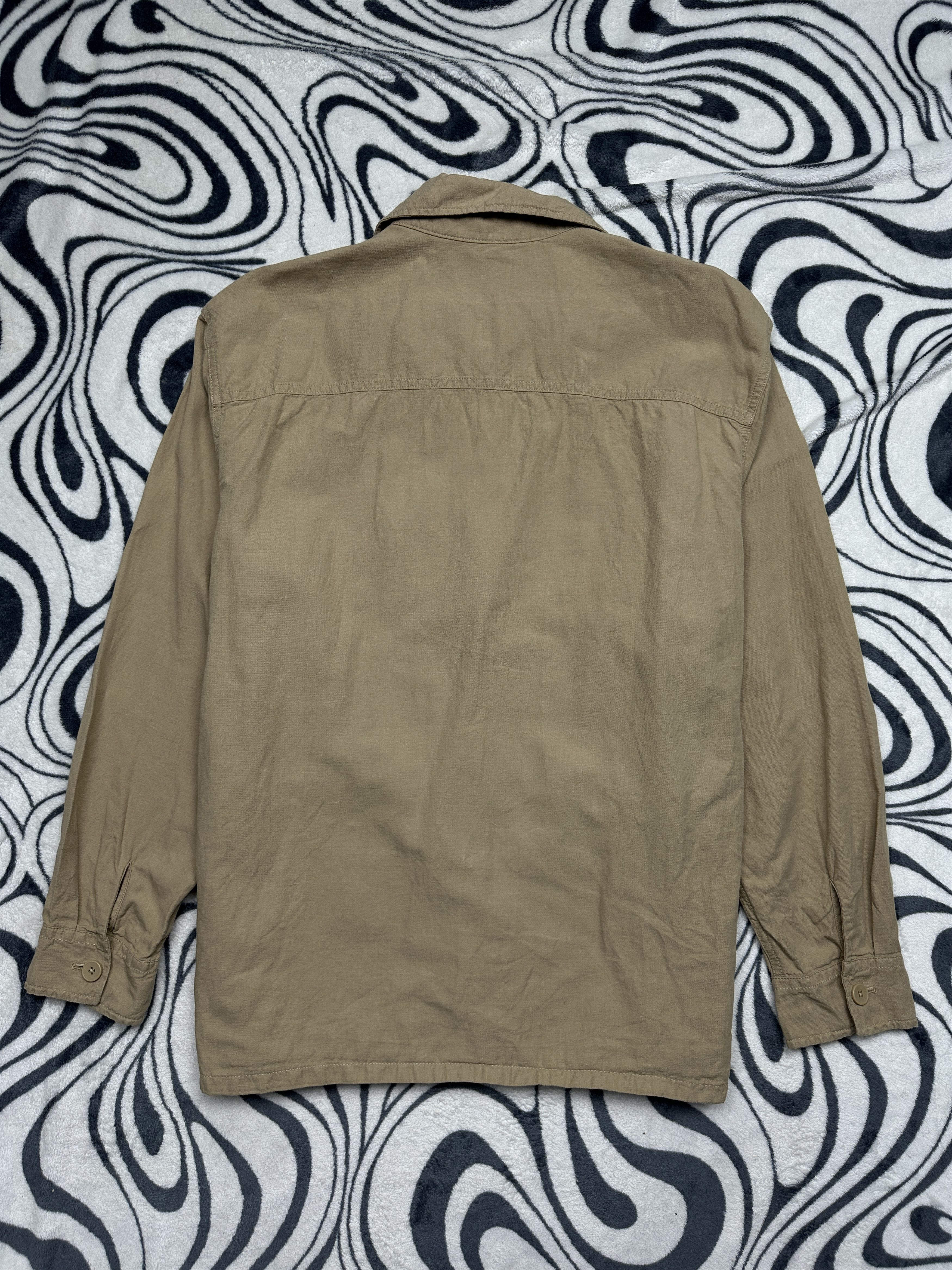 Uniqlo Uniqlo Mens Cotton Linen Overshirt Shirt Size US XL / EU 56 / 4 - 5 Thumbnail