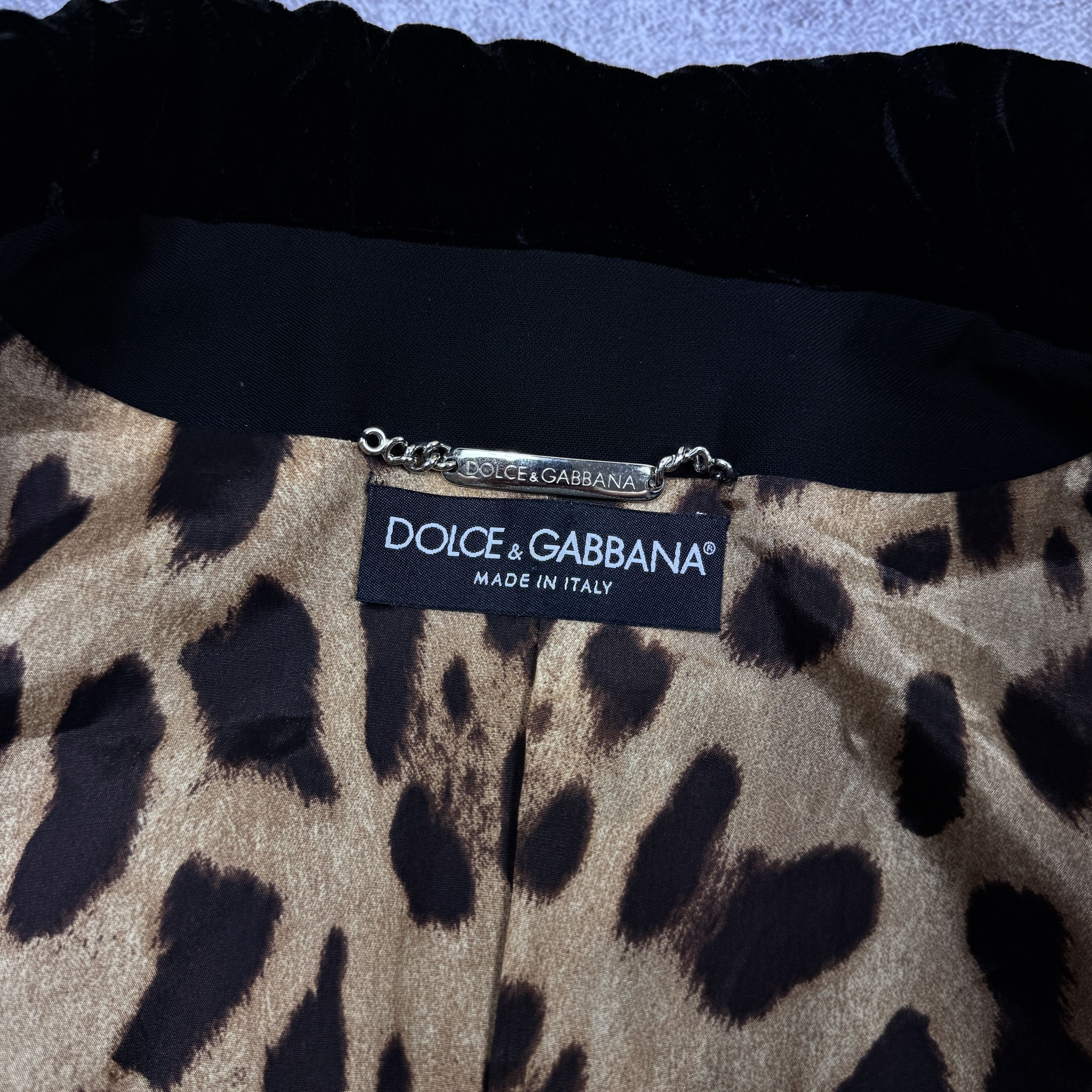 Dolce & Gabbana Authentic Dolce & Gabbana Wool Black Suit Size 44 / M - L Size M / US 6-8 / IT 42-44 - 13 Thumbnail