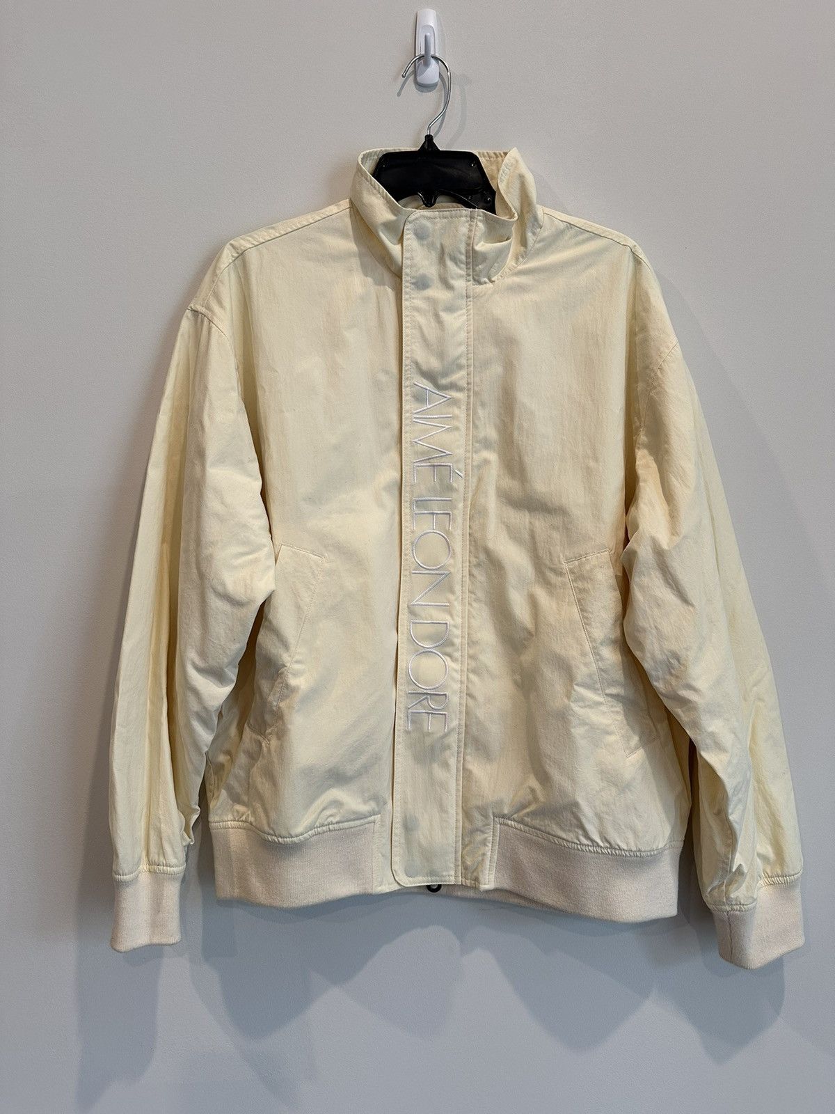 Aime Leon Dore aime leon dore Light Nylon Sailing Jacket Ivory Off white Size US L / EU 52-54 / 3 - 3 Thumbnail
