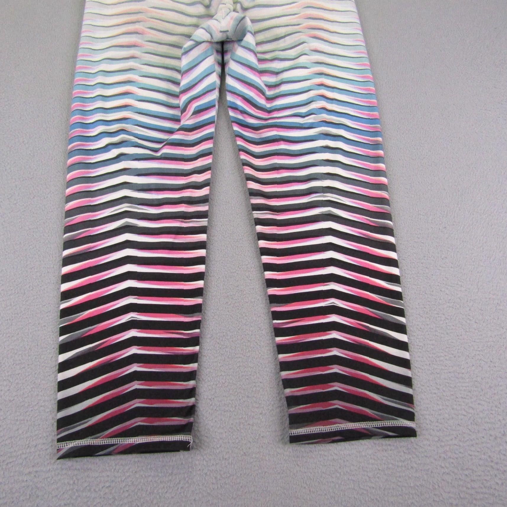 Athleta VINTAGE Athleta Leggings Womens Small Cropped Skinny Activewear Casual Sports Blue 90s Women's Size 28" / US 6 / IT 42 - 6 Thumbnail