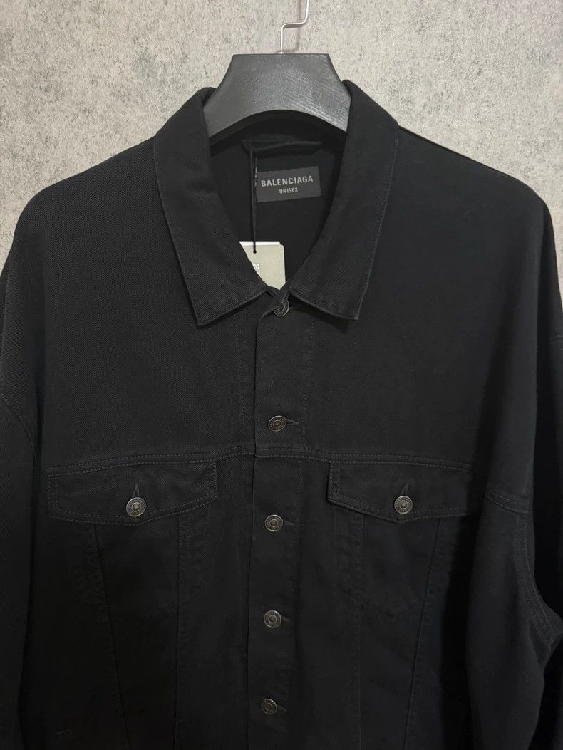 Balenciaga Balenciaga Tape denim jacket Size US L / EU 52-54 / 3 - 3 Thumbnail
