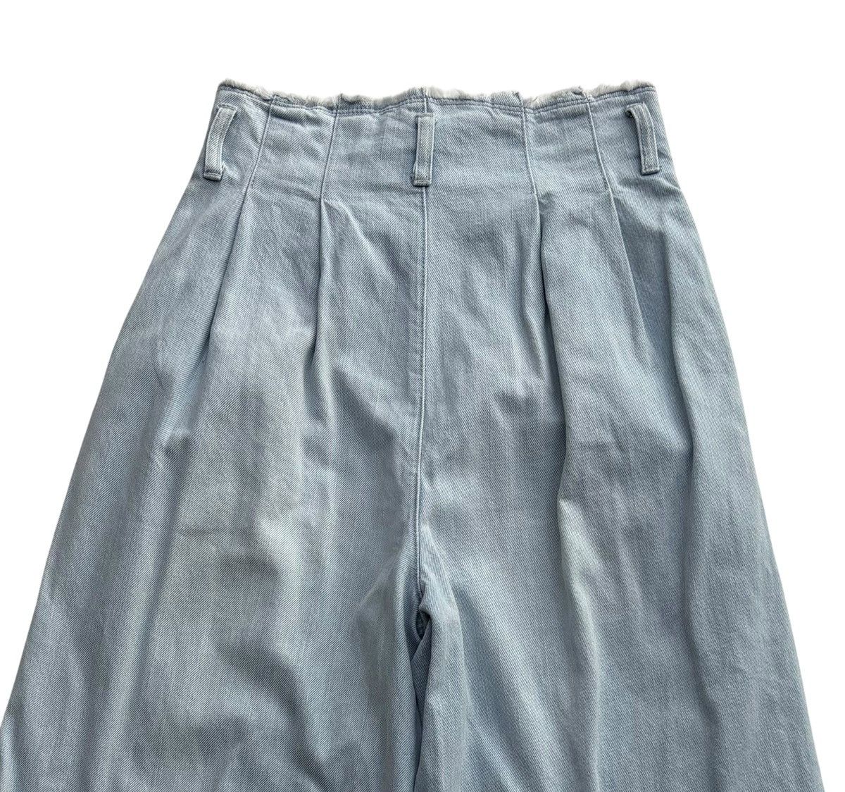 LOWRYS FARM Lowrys Farm Women Wide Leg Flared Denim Pants Size 26" / US 2 / IT 38 - 8 Thumbnail
