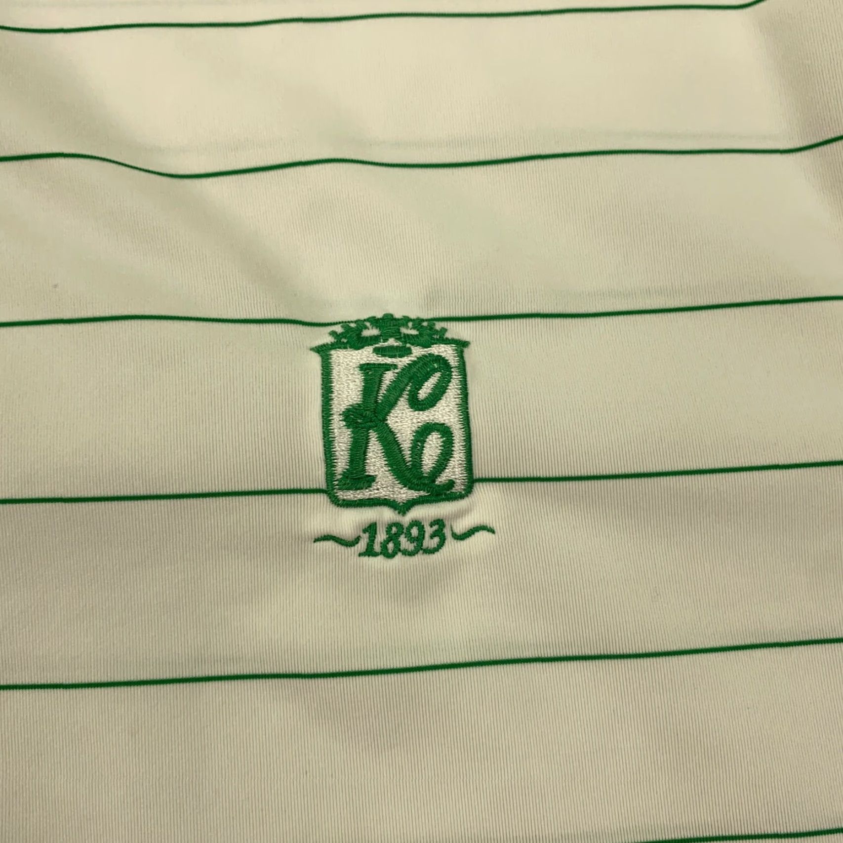 Ralph Lauren RLX Ralph Lauren Golf Polo Shirt Mens Large White Striped Embroidered Stretch Polo Shirt Mens L White Striped Embroidered Stretch Size US L / EU 52-54 / 3 - 2 Thumbnail