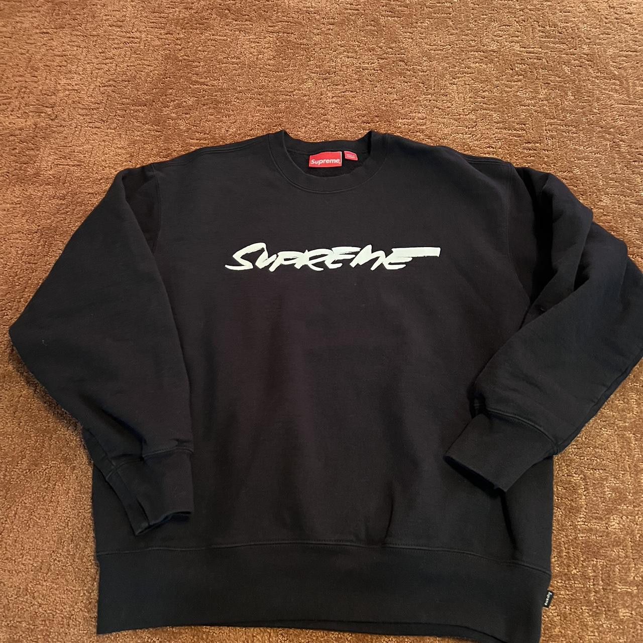 Supreme Supreme Futura Logo Crewneck Black Medium F/W 20 | Grailed