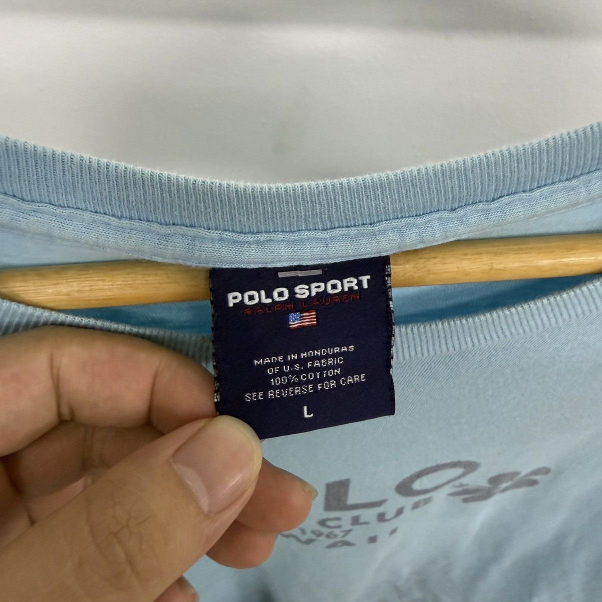 Polo Ralph Lauren 90s Polo Sport Ralph Lauren Polo Surf Club Hawaii T-Shirt Size US L / EU 52-54 / 3 - 3 Thumbnail