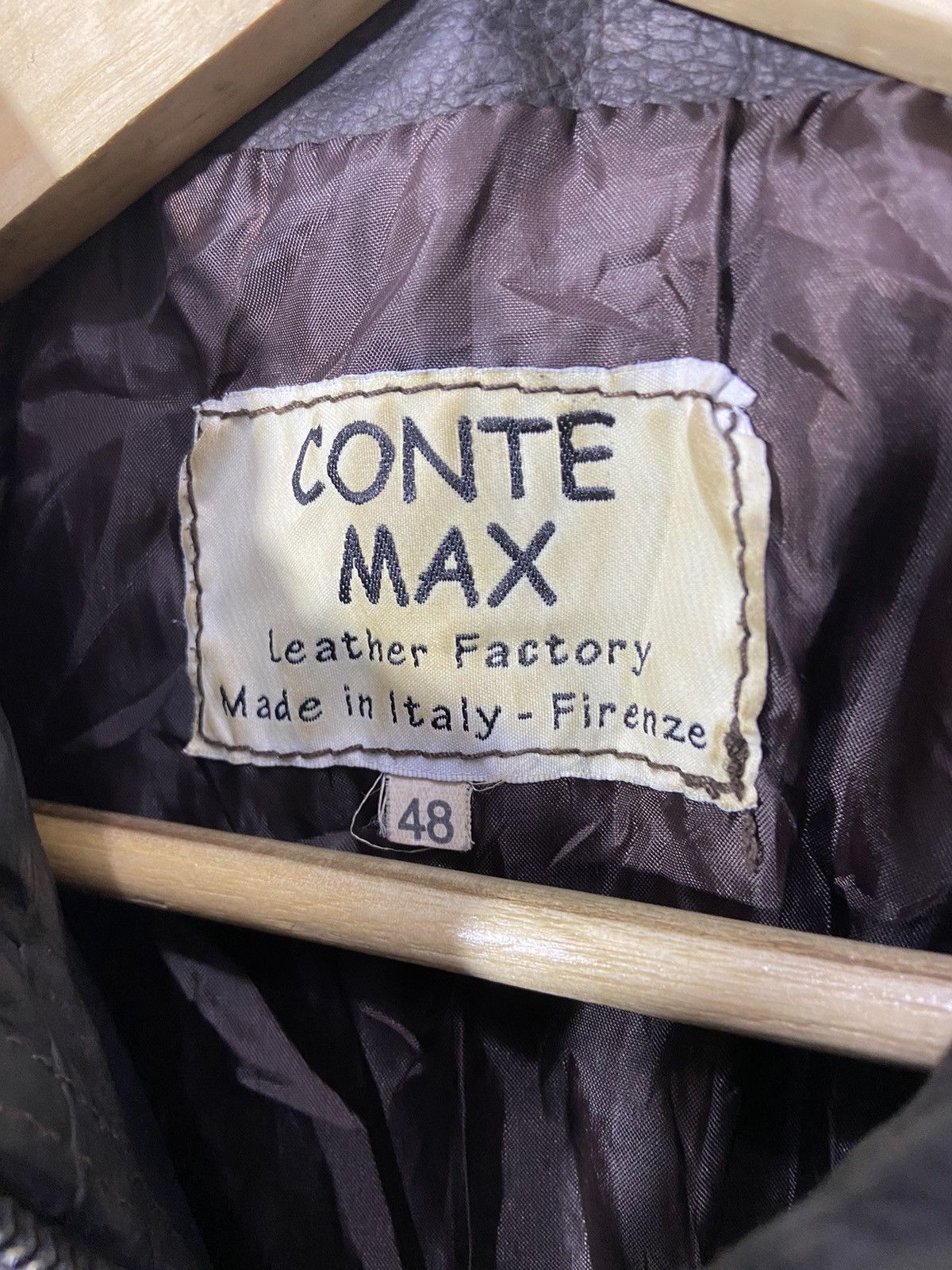 Genuine Leather Vintage Contex Max Riders Racer Leather Jacket Size US M / EU 48-50 / 2 - 6 Thumbnail
