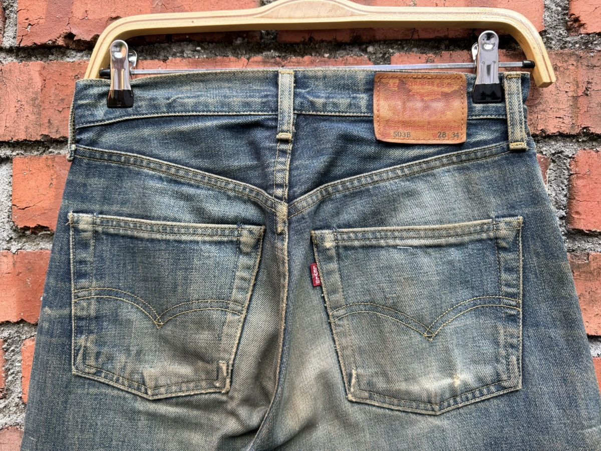 Levi's Vintage Clothing W28x33 Vintage levi’s 503B redline big E dirt made in JAPAN Size US 28 / EU 44 - 7 Thumbnail