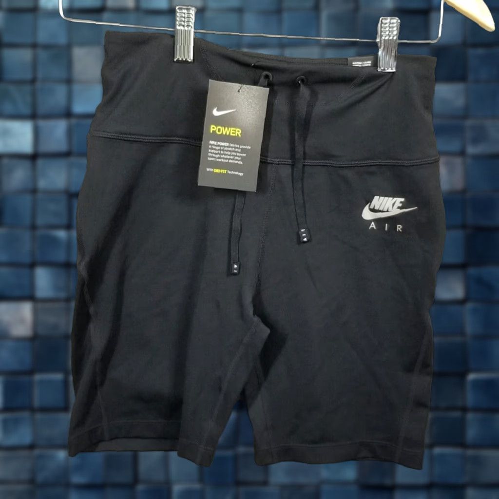Nike VINTAGE Nike Biker Shorts Activewear Women Small Black Slim Fit 90s Size 28" / US 6 / IT 42 - 1 Thumbnail