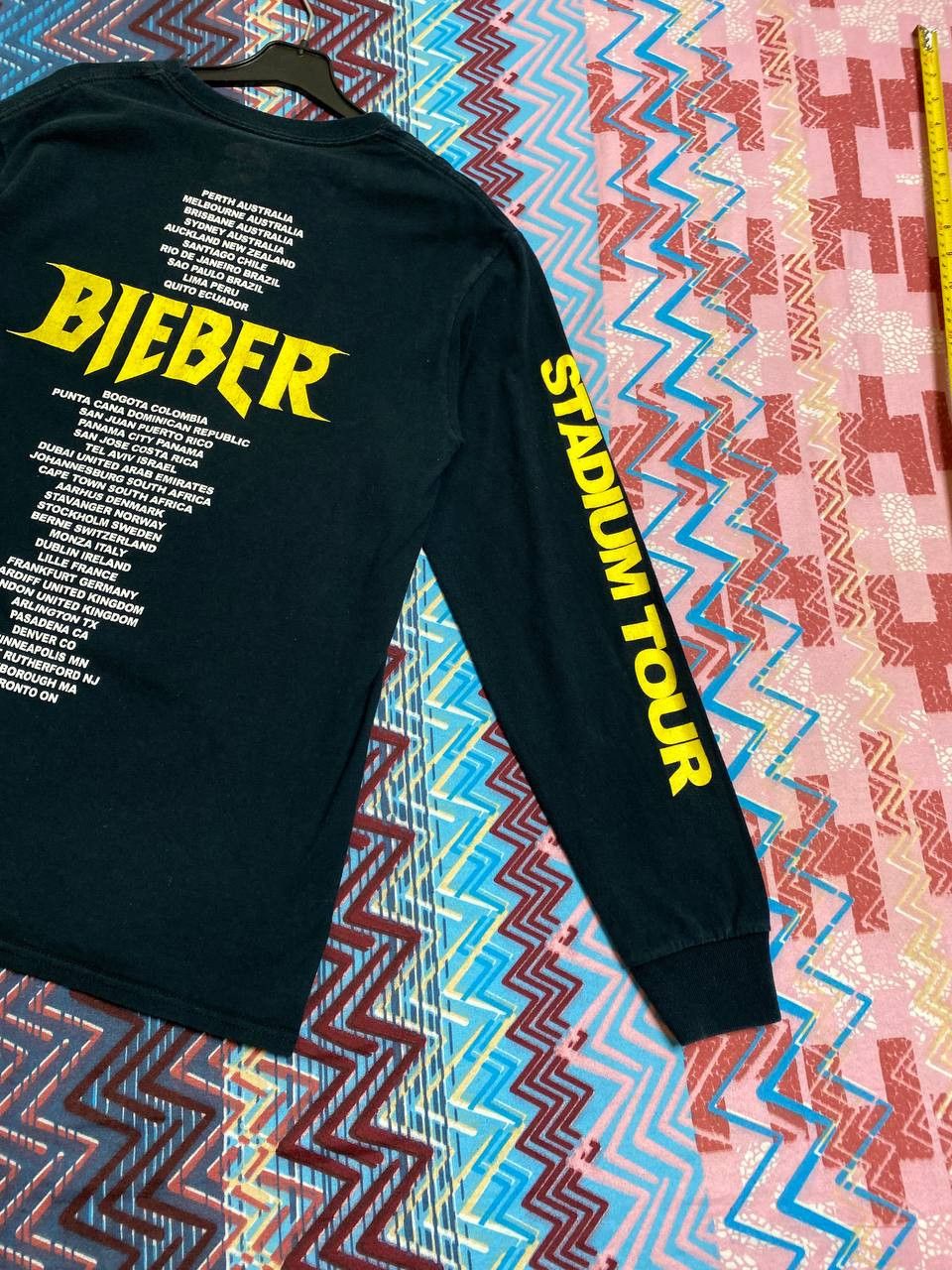Vintage Y2K Vintage Streetwear big logo Long Sleeve TEAM BIEBER Size US S / EU 44-46 / 1 - 17 Thumbnail