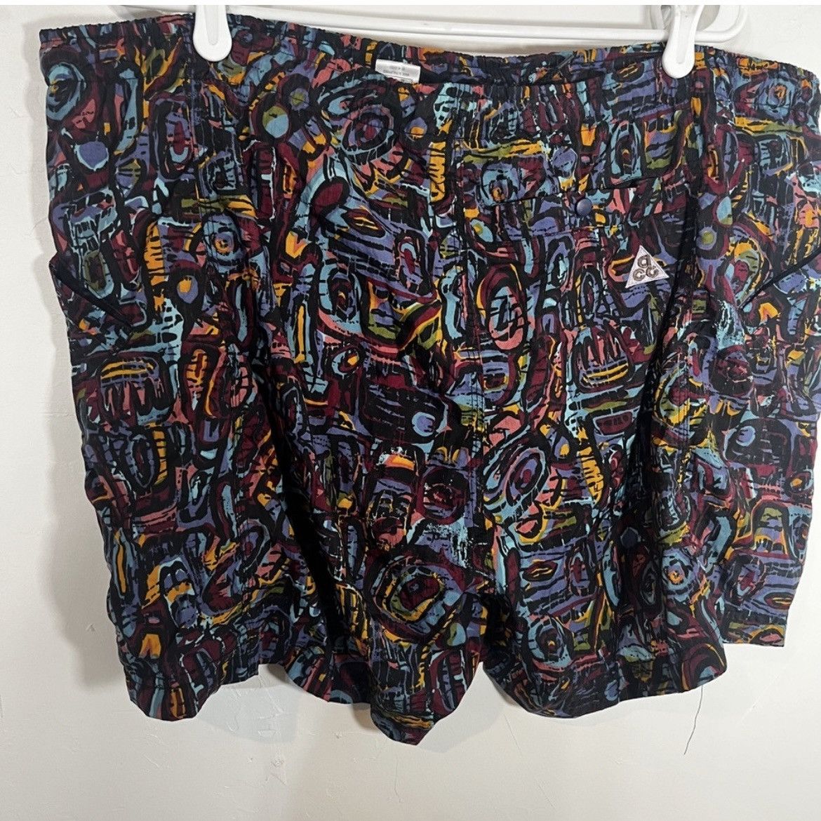 Nike ACG Vintage Nike acg abstract print athletic shorts size XL Size US 40 / EU 56 - 1 Thumbnail