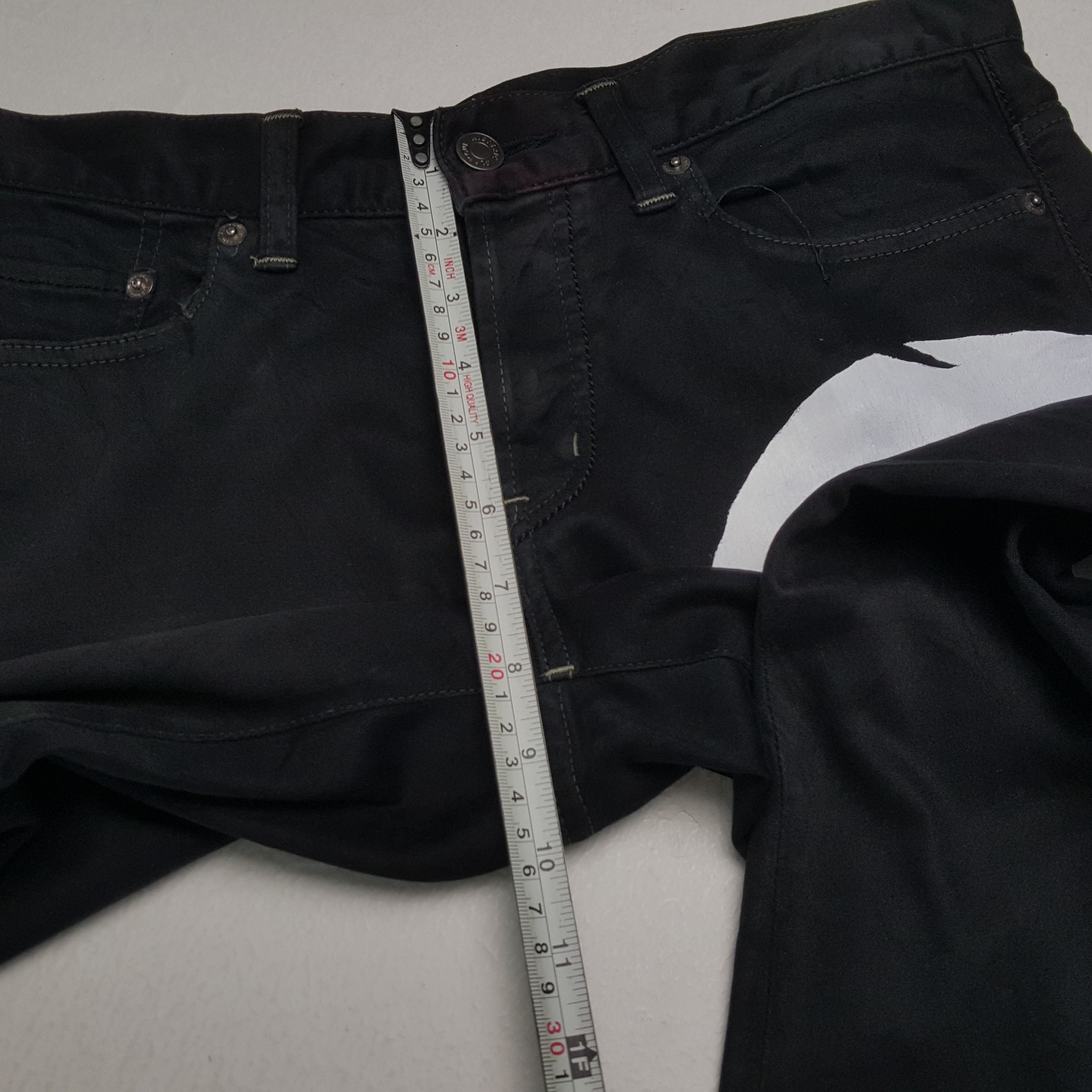 Hysteric Glamour × Japanese Brand × Vintage HYSTERIC GLAMOUR Japanese Brand Custom Art Jeans Size 31" - 8 Thumbnail