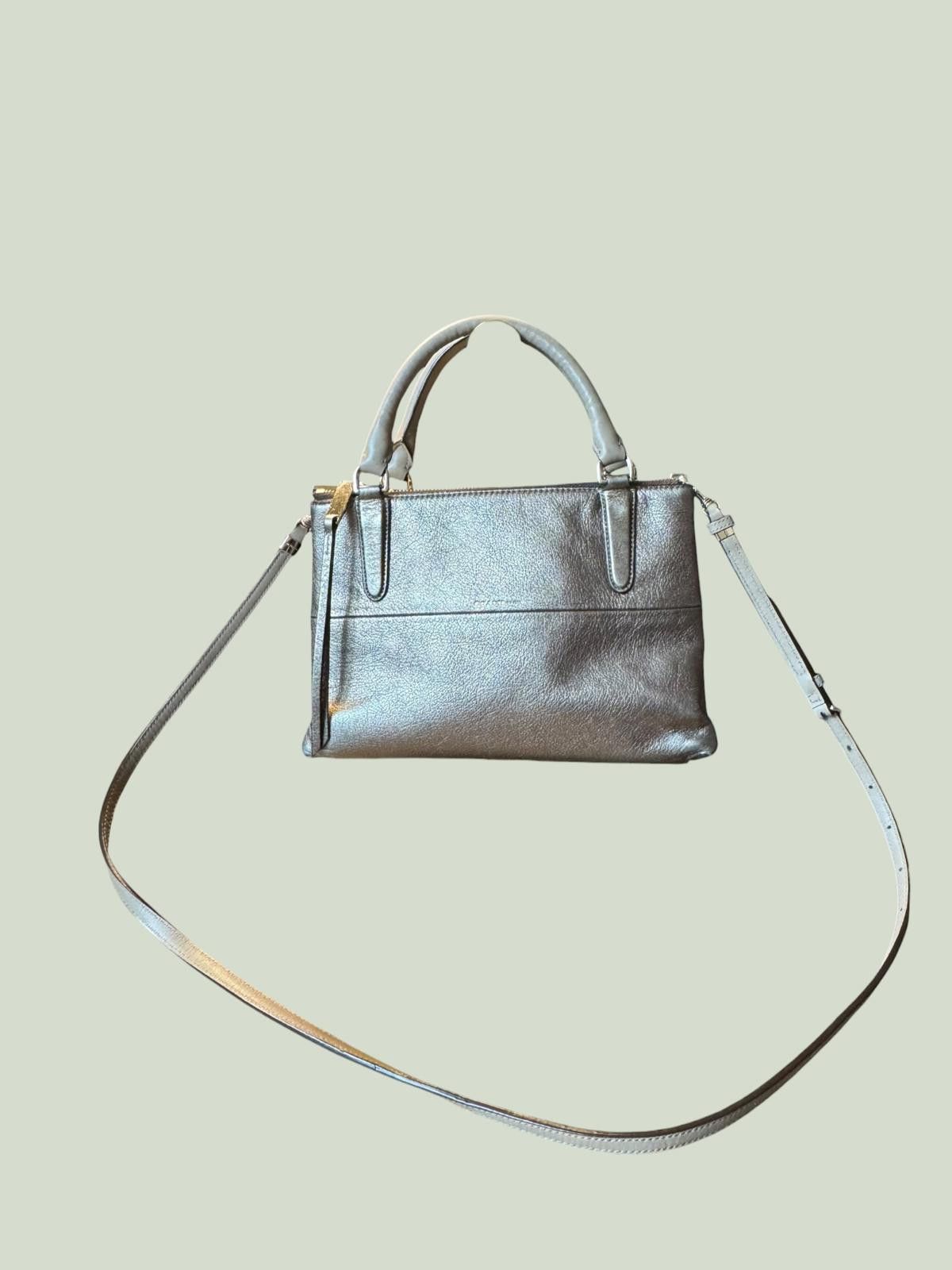 Coach Coach Metallic Leather Crossbody Bag 2014 Size ONE SIZE - 2 Thumbnail
