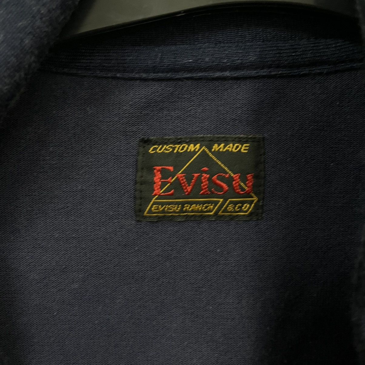 Evisu Men’s Evisu Wool Mock Turtleneck Full Zip Embroidered Sz: L Size US L / EU 52-54 / 3 - 12 Thumbnail