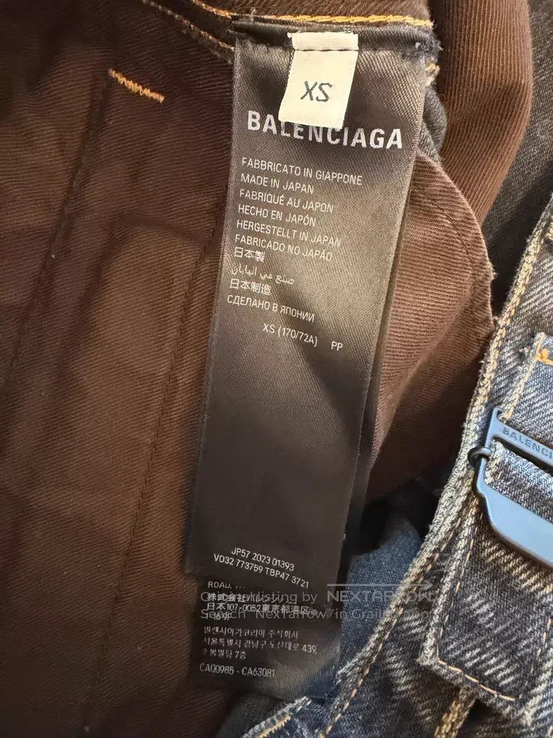 Balenciaga Balenciaga size XS Cargo Denim Pants Size US 27 - 4 Thumbnail