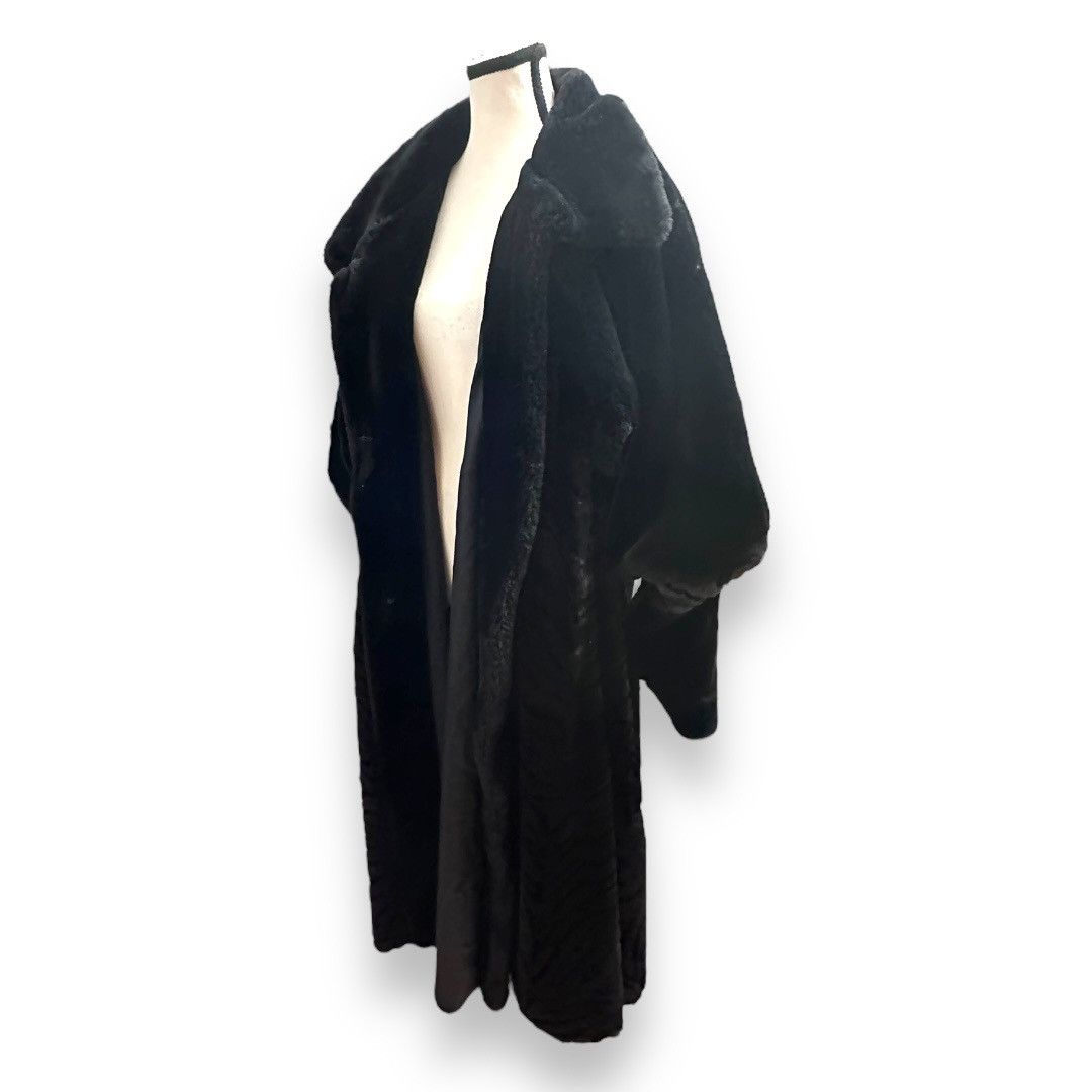 Vintage Women’s XXL Vintage Faux Fur 3/4 Maxi Opera Coat Size XXL / US 16-18 / IT 52-54 - 3 Thumbnail