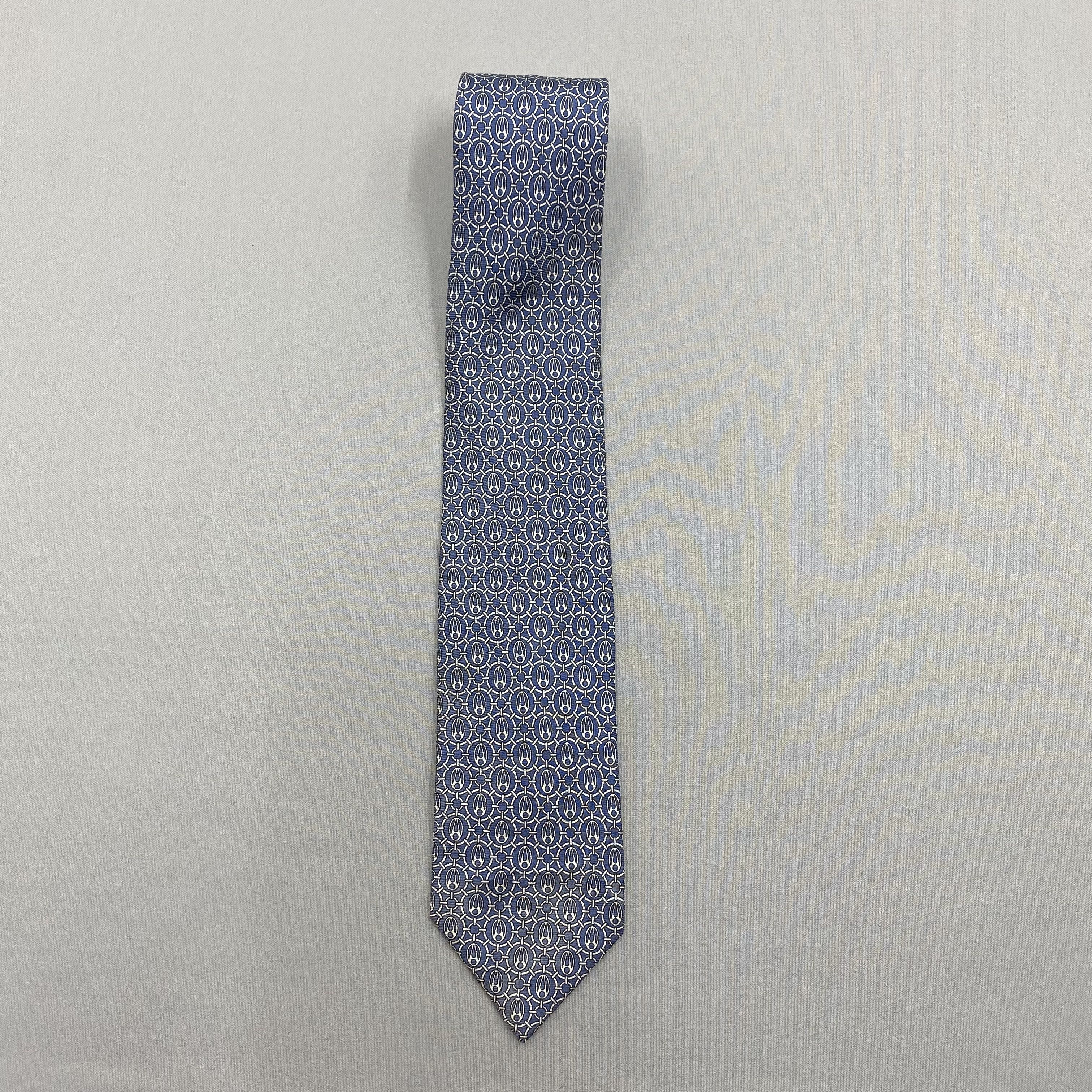 Japanese Brand Vintage Arnys SILK Necktie Cravate Pure Silk Neck Tie Size ONE SIZE - 3 Thumbnail