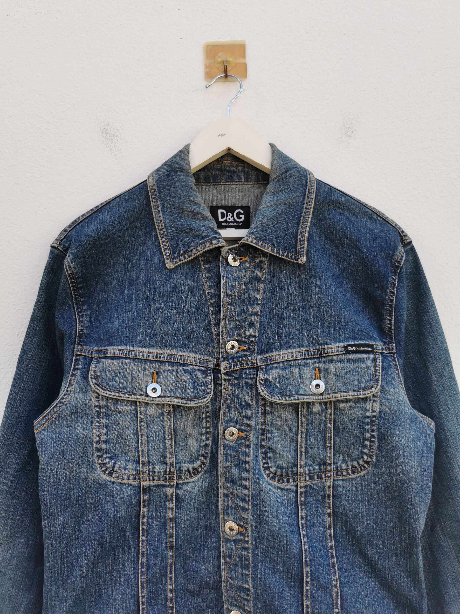 Dolce & Gabbana 🔴Dolce & Gabbana denim jacket🔴 Size US L / EU 52-54 / 3 - 3 Thumbnail