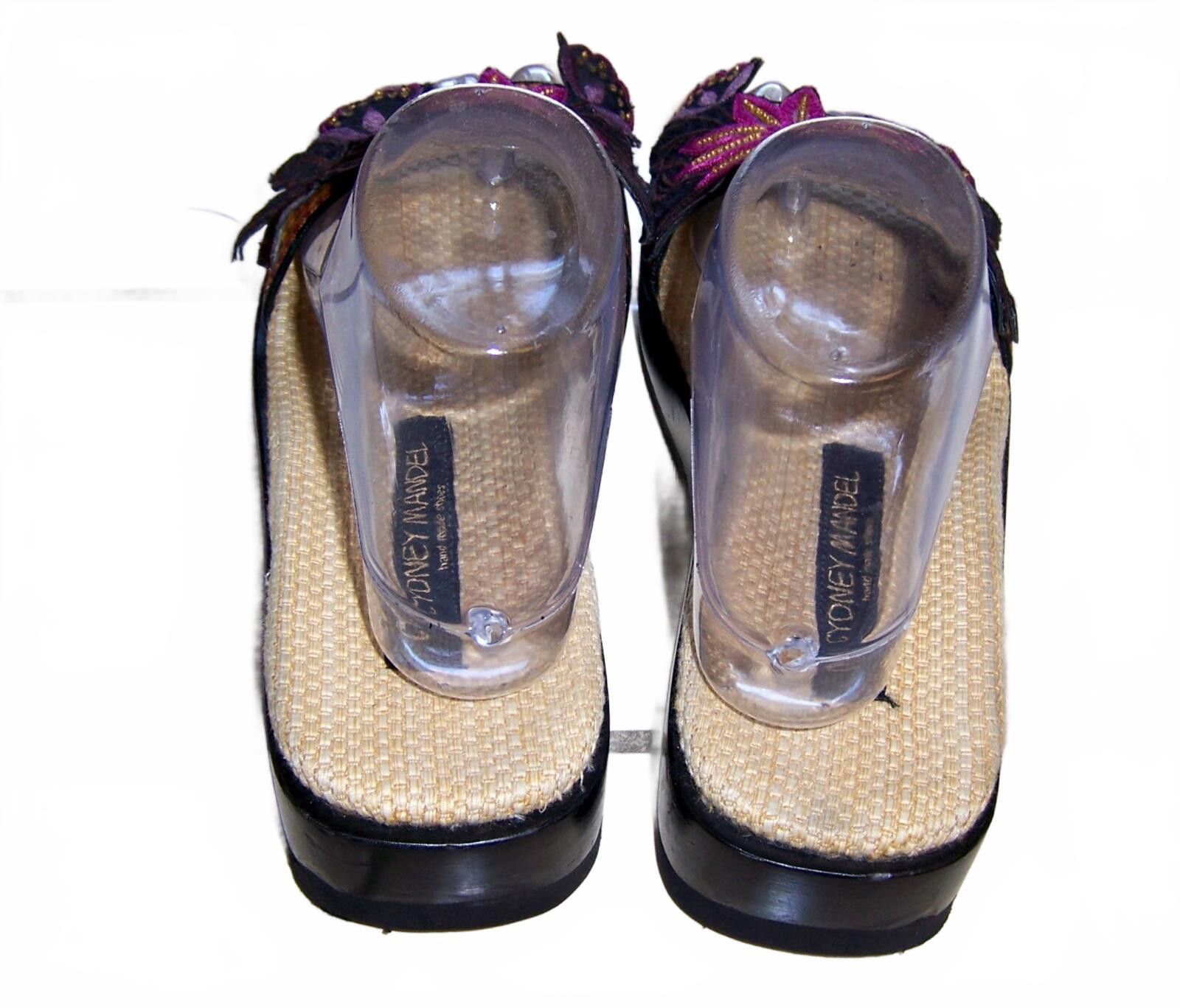 Other Cydney Mandel Handmade Slides - Embroidered Flowers - US 8 Size US 8 / IT 38 - 4 Thumbnail