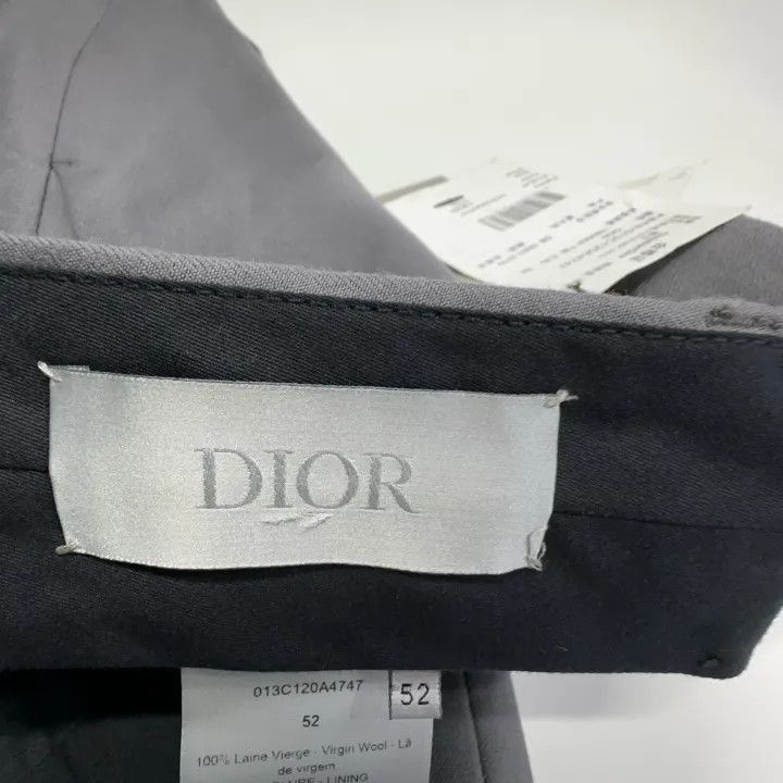 Dior Dior Casual Loose Trousers in Gray Size US 44 / EU 60 - 6 Thumbnail