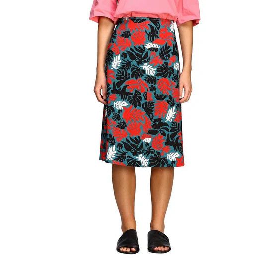 Marni o1w1db10125 Skirt in Multicolor Size 27" / US 4 / IT 40 - 2 Thumbnail