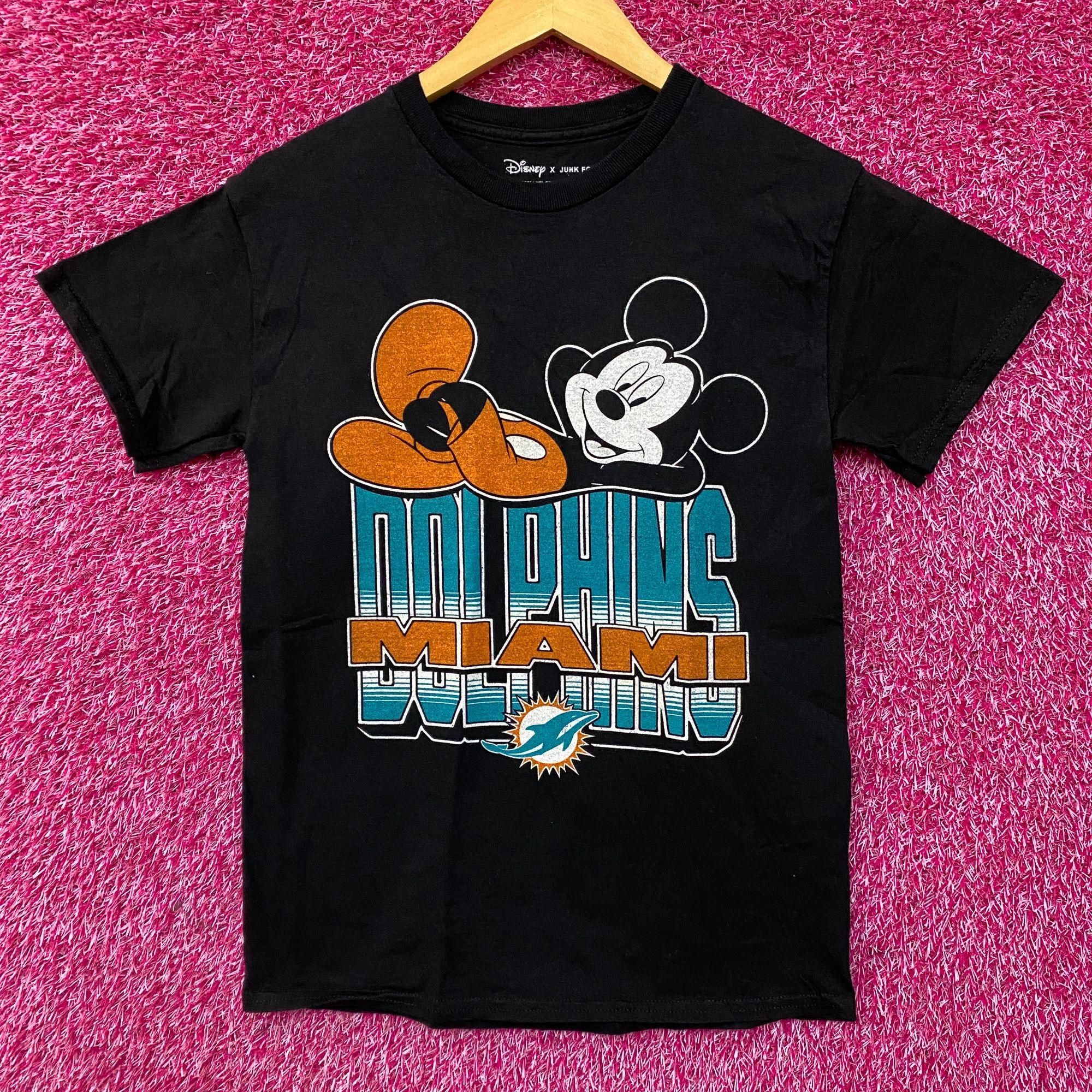 Disney Disney x Junk Food NFL Miami Dolphins Mickey Mouse Kick Back Size US XS / EU 42 / 0 - 1 Thumbnail