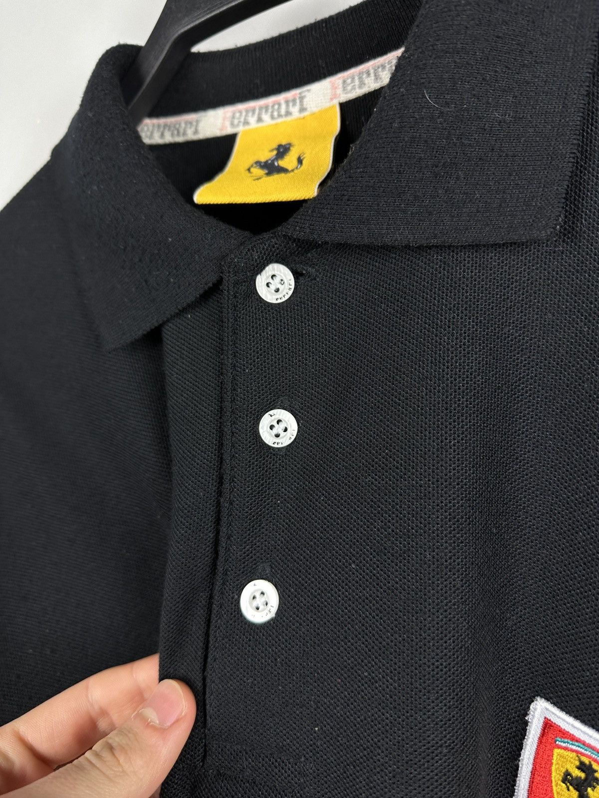 Ferrari × Vintage Vintage 90’s Ferrari F1 Polo T-shirt Size US XL / EU 56 / 4 - 4 Thumbnail