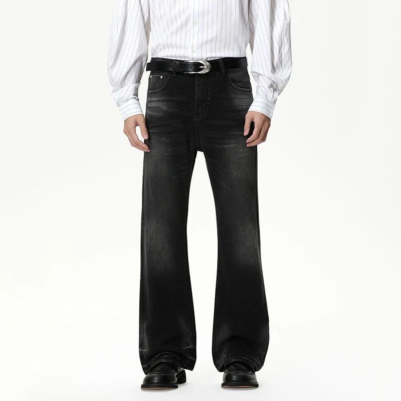 Japanese Brand Men's Trouser Solid Color Denim Size US 33 - 1 Thumbnail