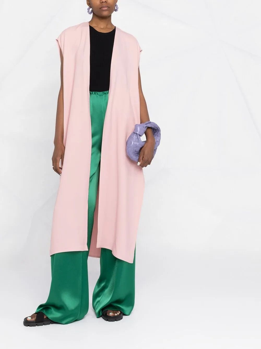 Valentino o1y0226 Open Vest in Pink Size S / US 4 / IT 40 - 2 Thumbnail