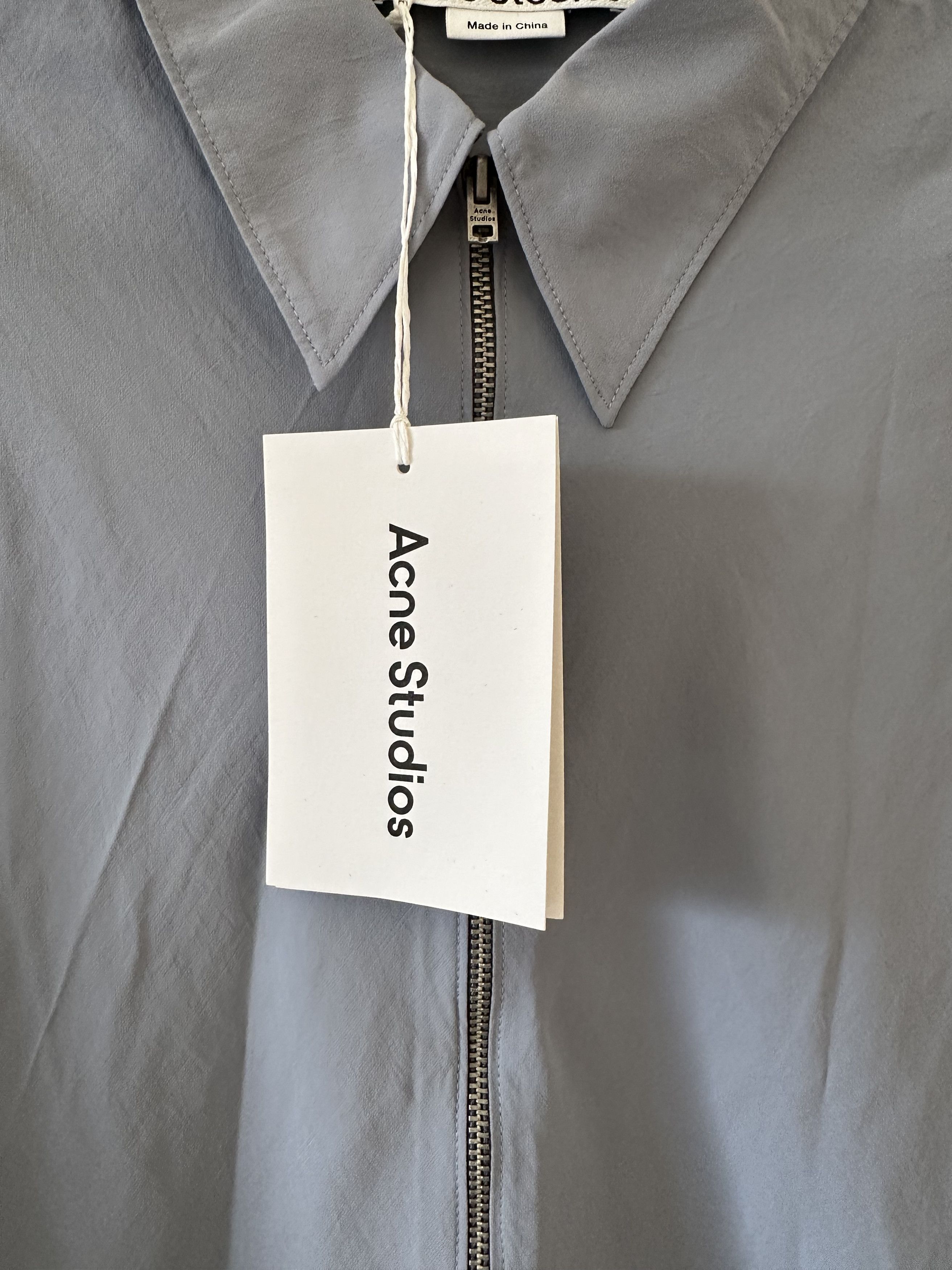 Acne Studios Acne Studios Zip Up Shirt Size US M / EU 48-50 / 2 - 3 Thumbnail