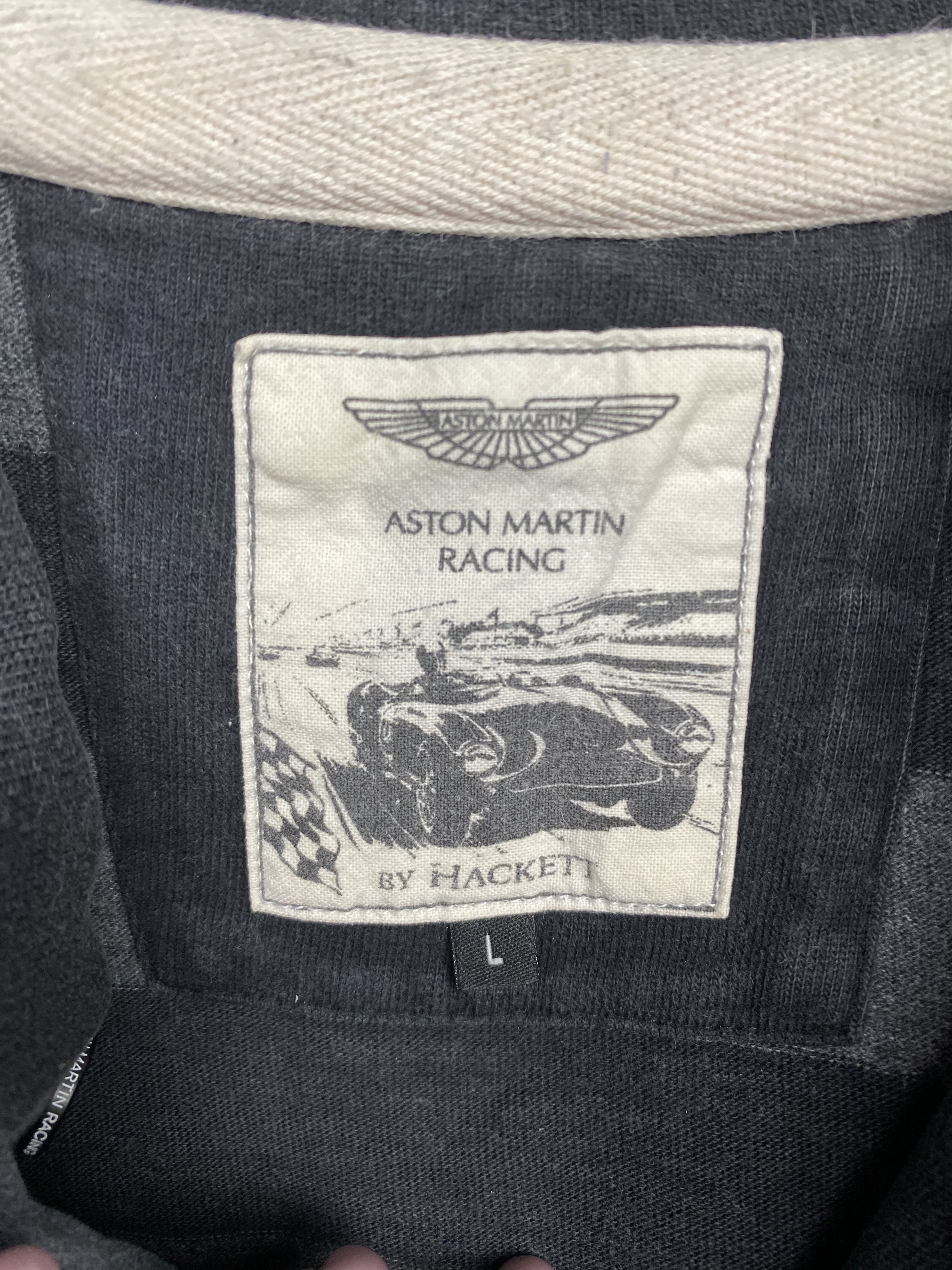 Hackett × Vintage Aston Martin Racing by Hackett Mens Polo Shirt Size US L / EU 52-54 / 3 - 6 Thumbnail