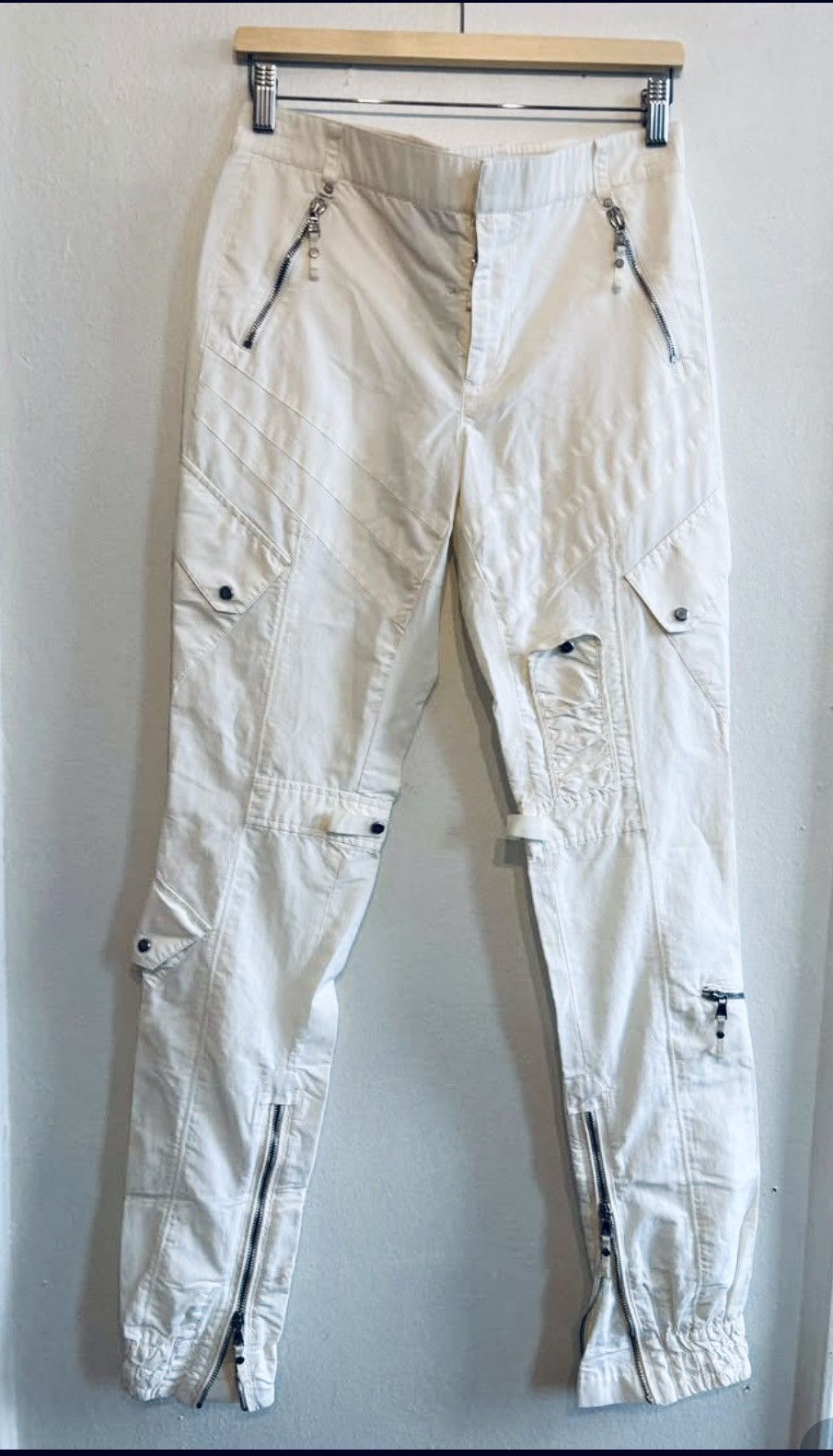 RLX Ralph Lauren Ralph Lauren RLX Black Label Cargo Pants – White Size 40" / US 18 - 1 Thumbnail