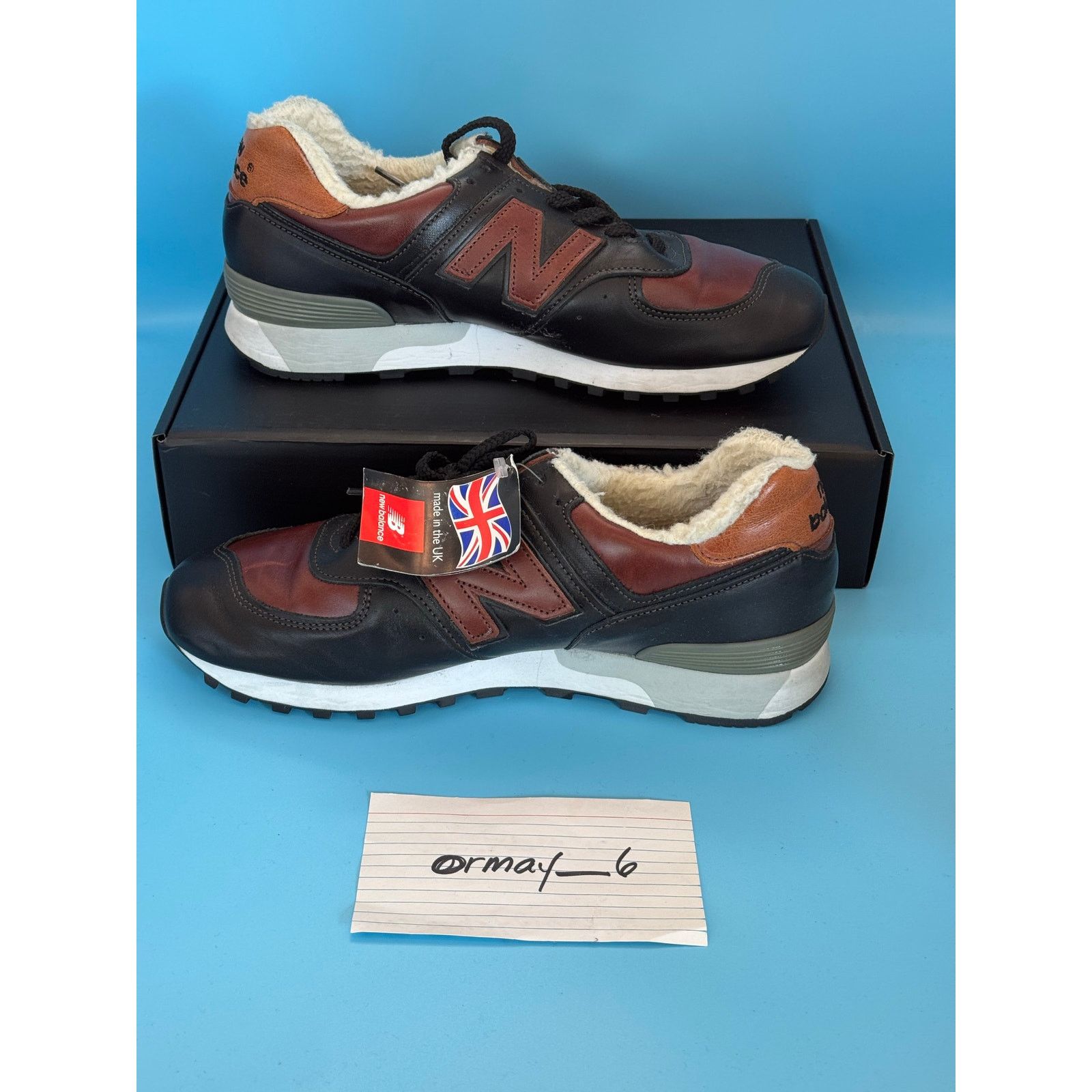 New Balance vtg New Balance 576 the "Aviator" Jacket Series m8 w9.5 Size US 8.5 / EU 41-42 - 2 Thumbnail