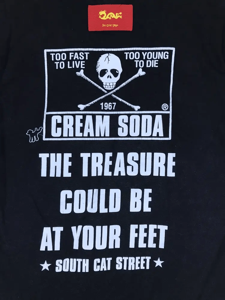 Japanese Brand Vintage Cream Soda Tshirts Size US S / EU 44-46 / 1 - 4 Thumbnail