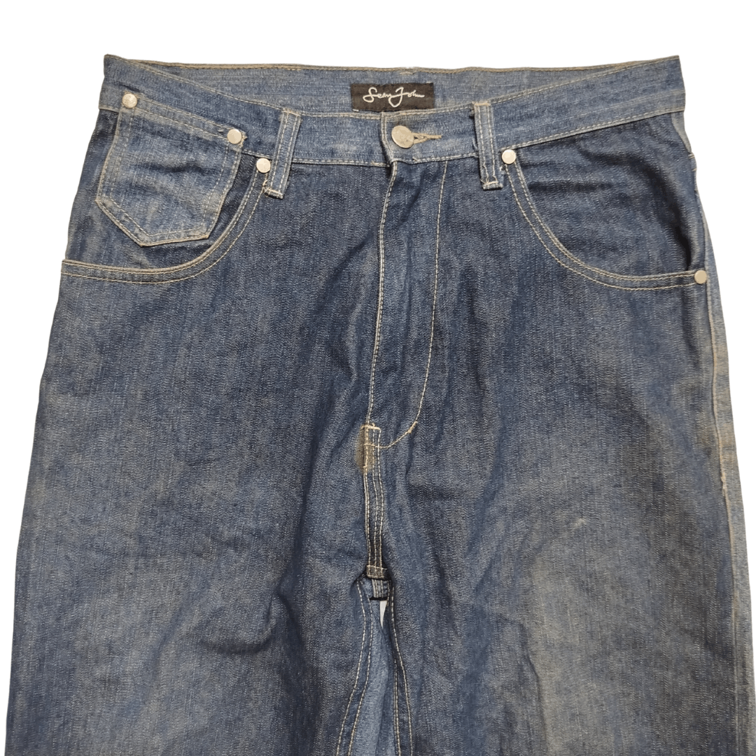 Sean John Vintage Sean John Blue Relaxed Loose Jeans Size US 30 / EU 46 - 4 Thumbnail