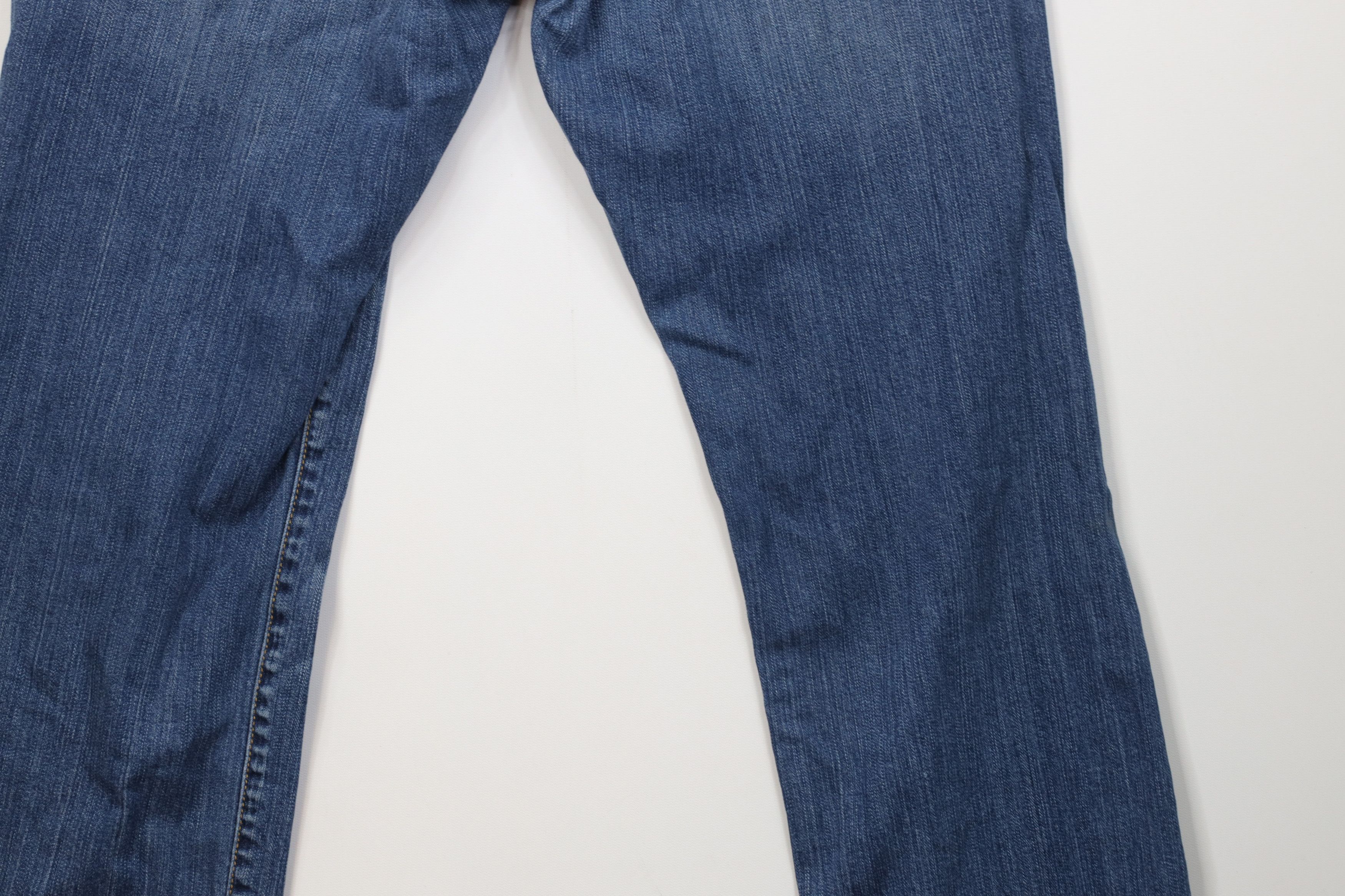 Lucky Brand Vintage Y2K Lucky Brand Straight Leg Denim Jeans Blue Size US 34 / EU 50 - 13 Thumbnail