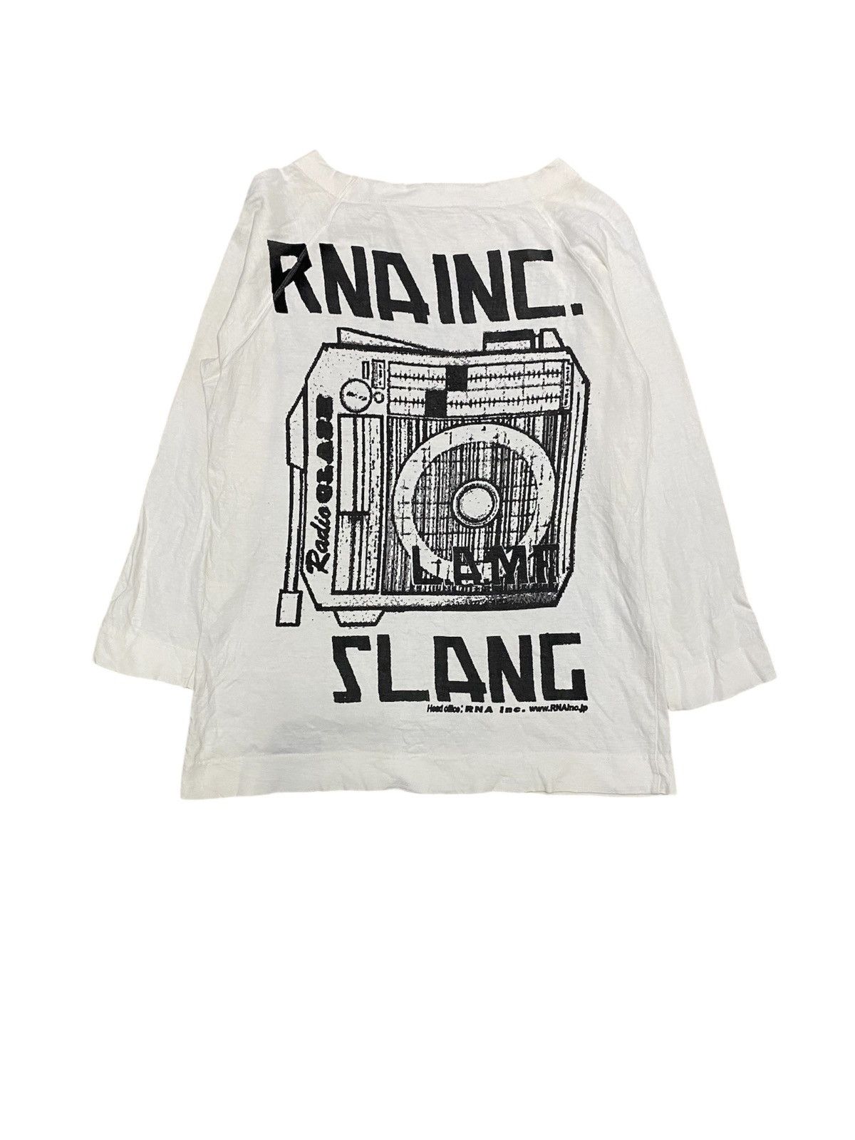 Japanese Brand 🔥Vintage RNA poem punk shirt Size US S / EU 44-46 / 1 - 1 Thumbnail