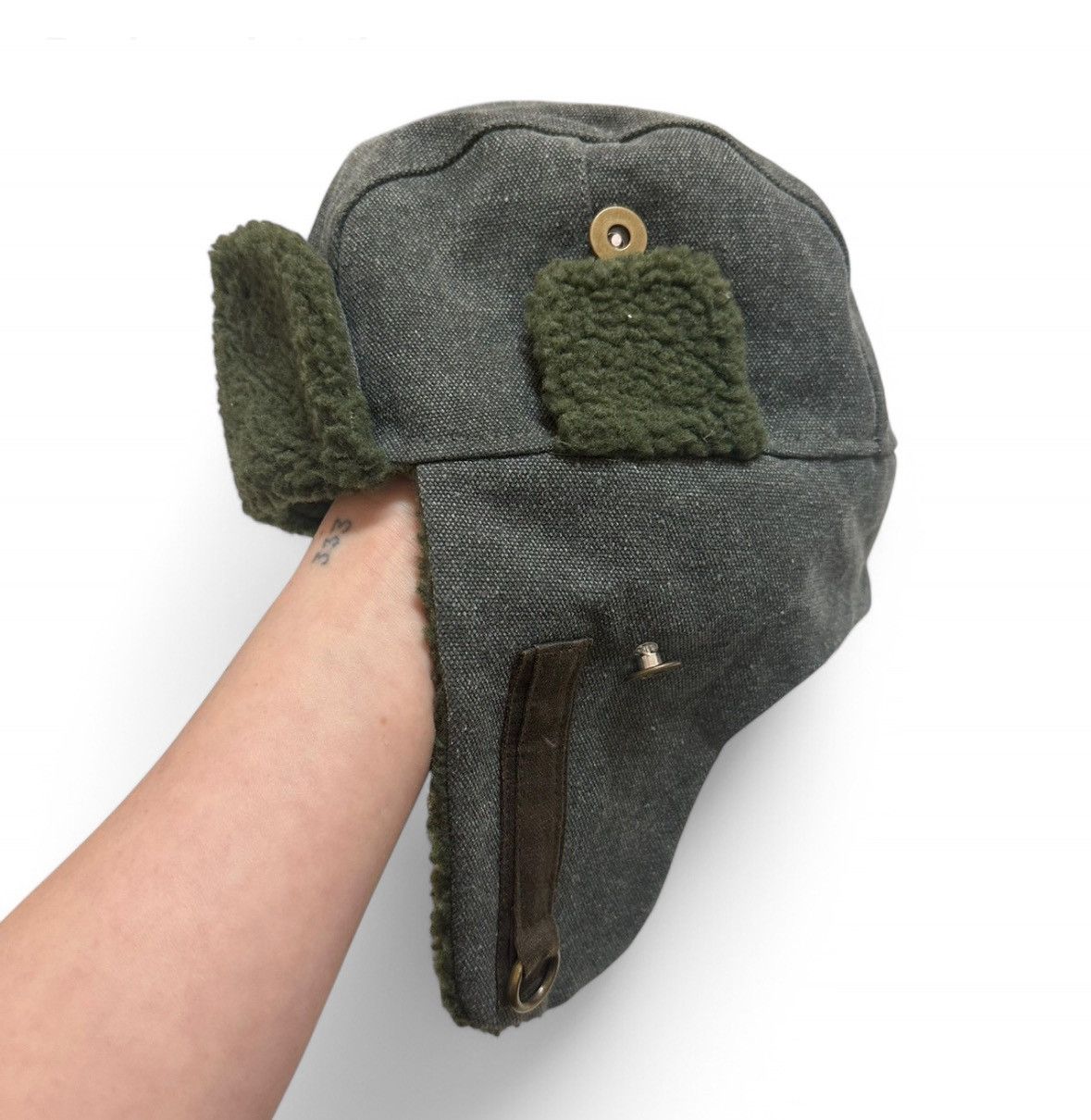 Vintage Vintage Flight Cap Size ONE SIZE - 3 Thumbnail