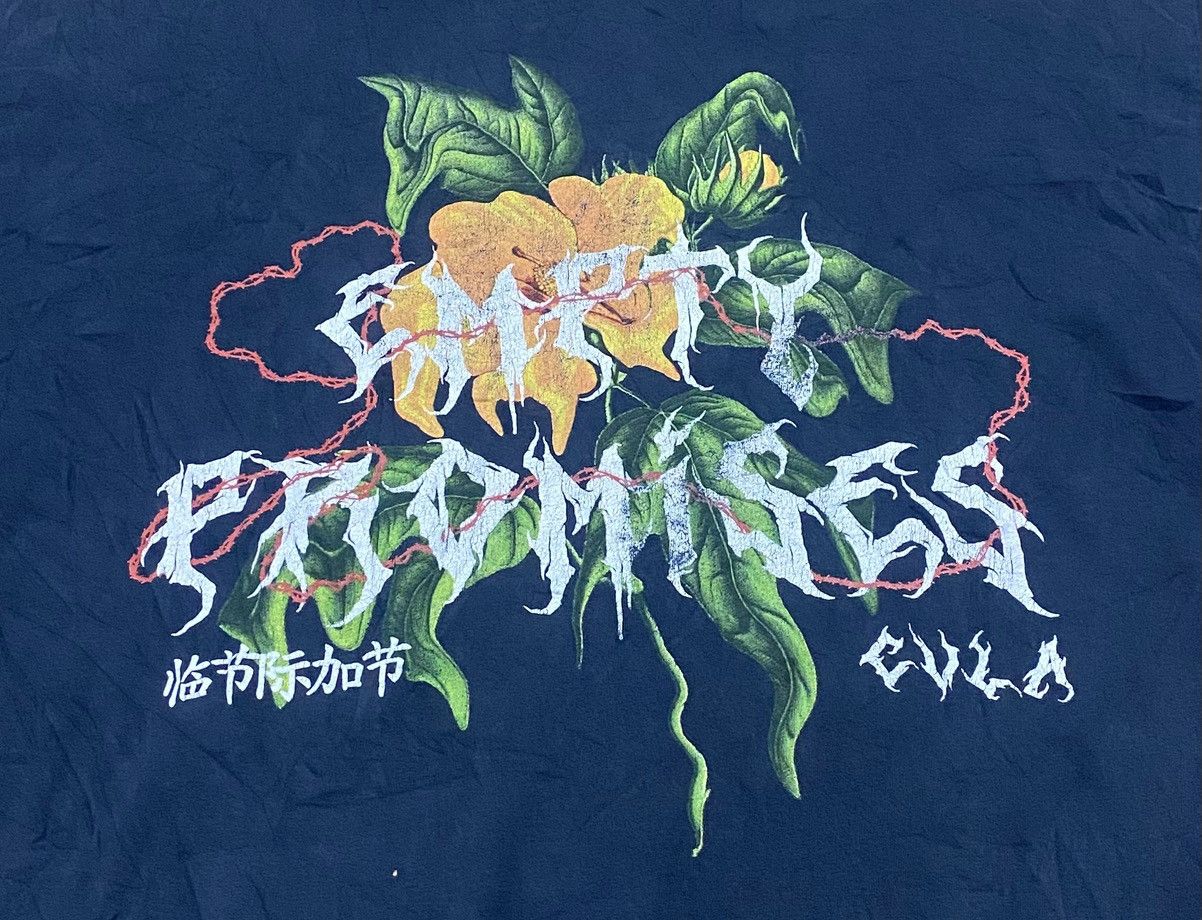 Band Tees × Vintage Vintage EMPTY PROMISES Hardcore Band From Austria Shirt Size US L / EU 52-54 / 3 - 2 Thumbnail