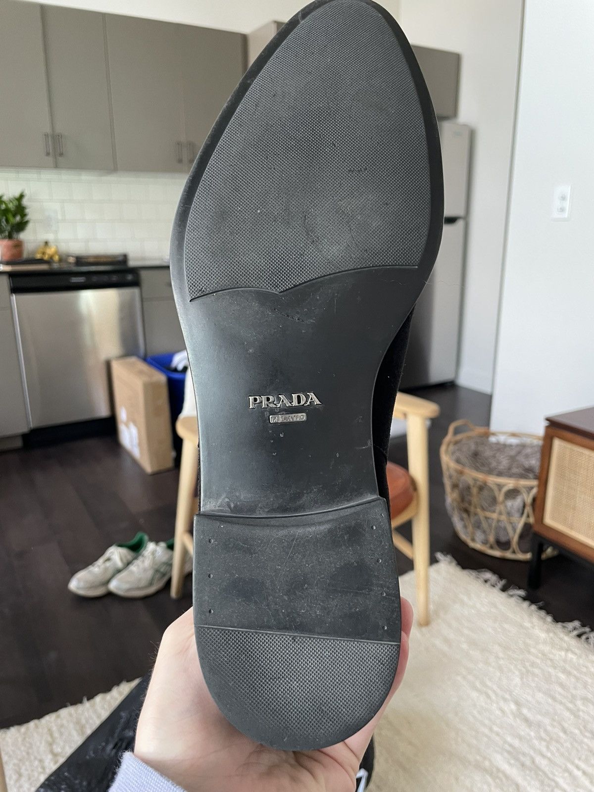 Prada Prada Suede Chelsea Boots Size US 11 / EU 44 - 3 Thumbnail