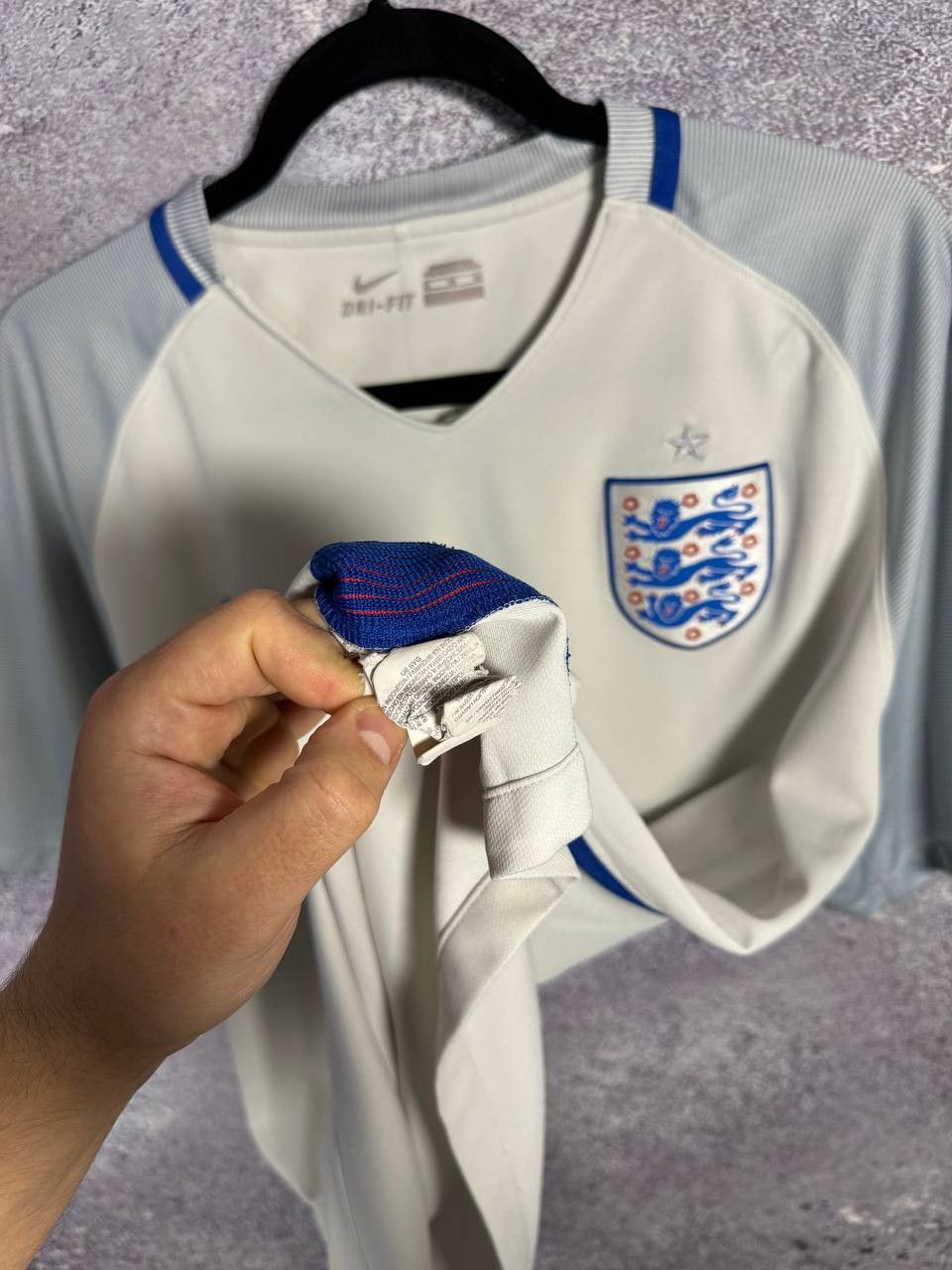 Nike × Vintage Vintage England National Team 2016 Nike Soccer Jersey Size US XL / EU 56 / 4 - 9 Thumbnail