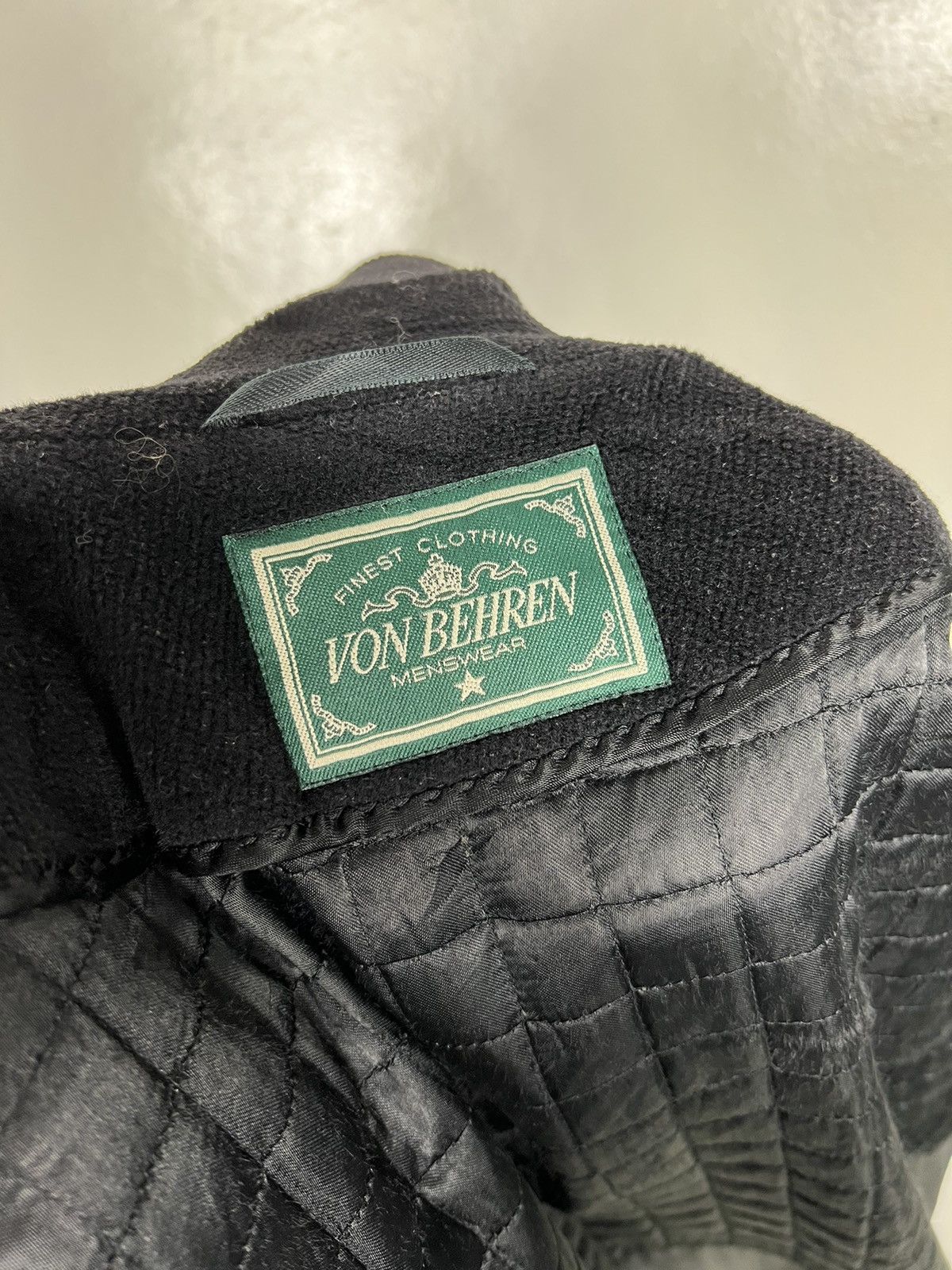 Autumn Cashmere 🔥 VON BEHREN SUPERFINE CASMERE & WOOL OVERCOAT MADE GERMANY Size US XL / EU 56 / 4 - 12 Thumbnail